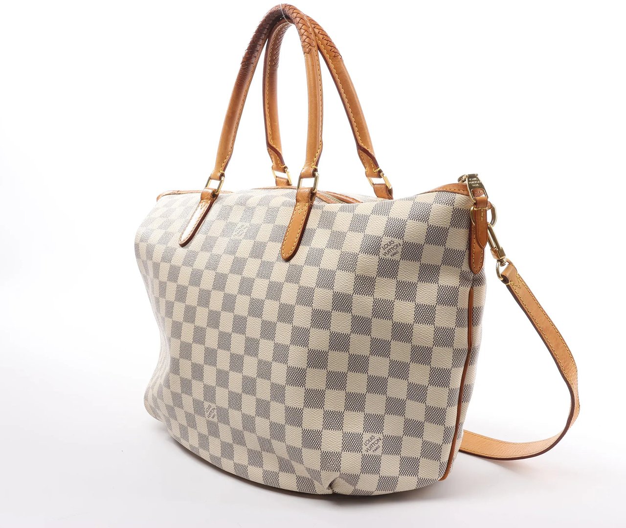 Louis Vuitton Louis Vuitton Riviera MM Damier Azur 2Way Shoulder Bag in Beige N48252 Divers