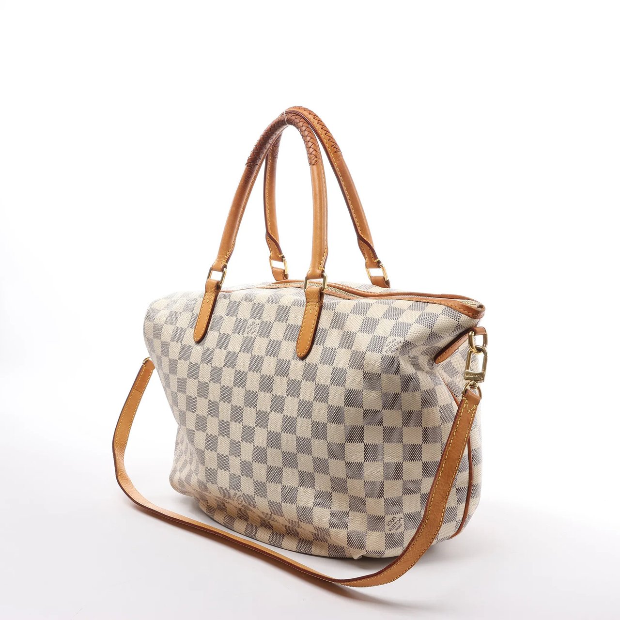 Louis Vuitton Louis Vuitton Riviera MM Damier Azur 2Way Shoulder Bag in Beige N48252 Divers