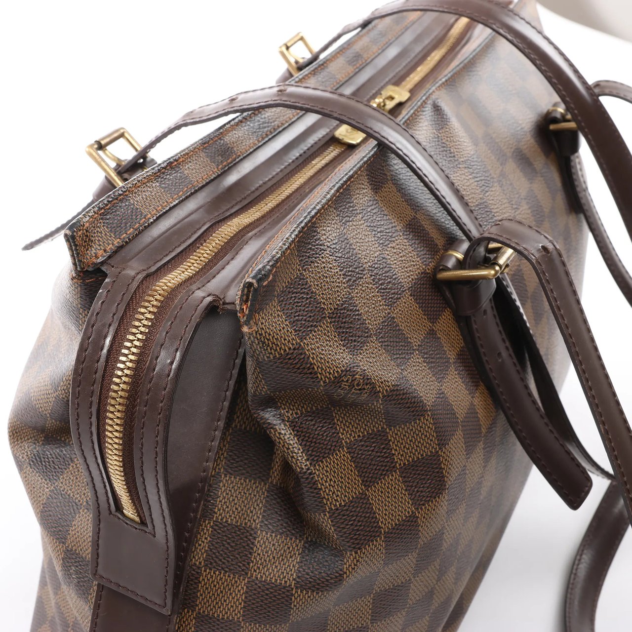 Louis Vuitton Louis Vuitton Chelsea Damier Ebene Shoulder Bag in Brown N51119 Bruin
