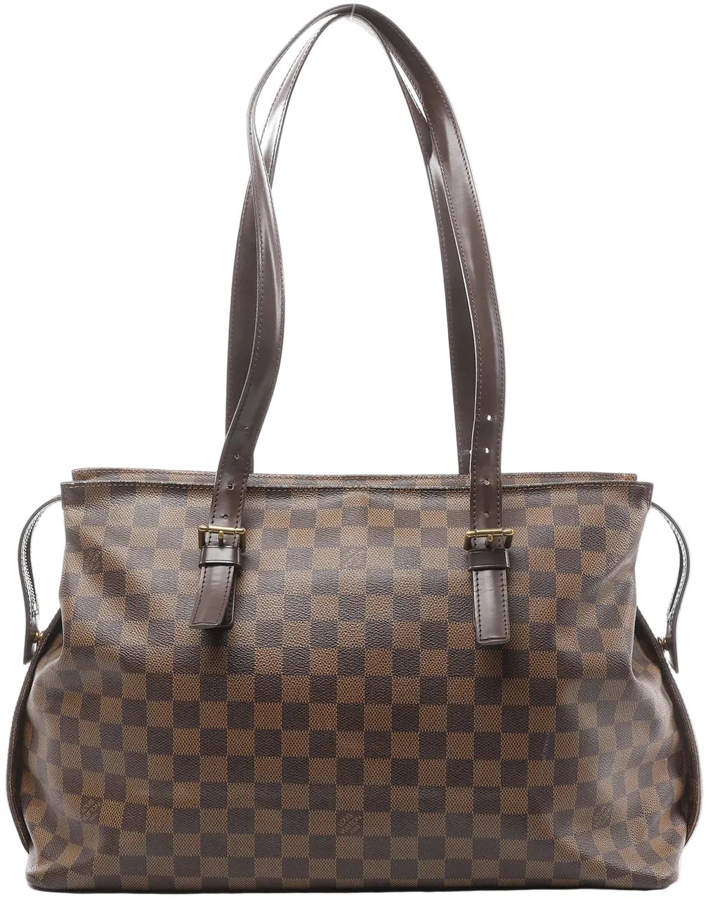 Louis Vuitton Louis Vuitton Chelsea Damier Ebene Shoulder Bag in Brown N51119 Bruin
