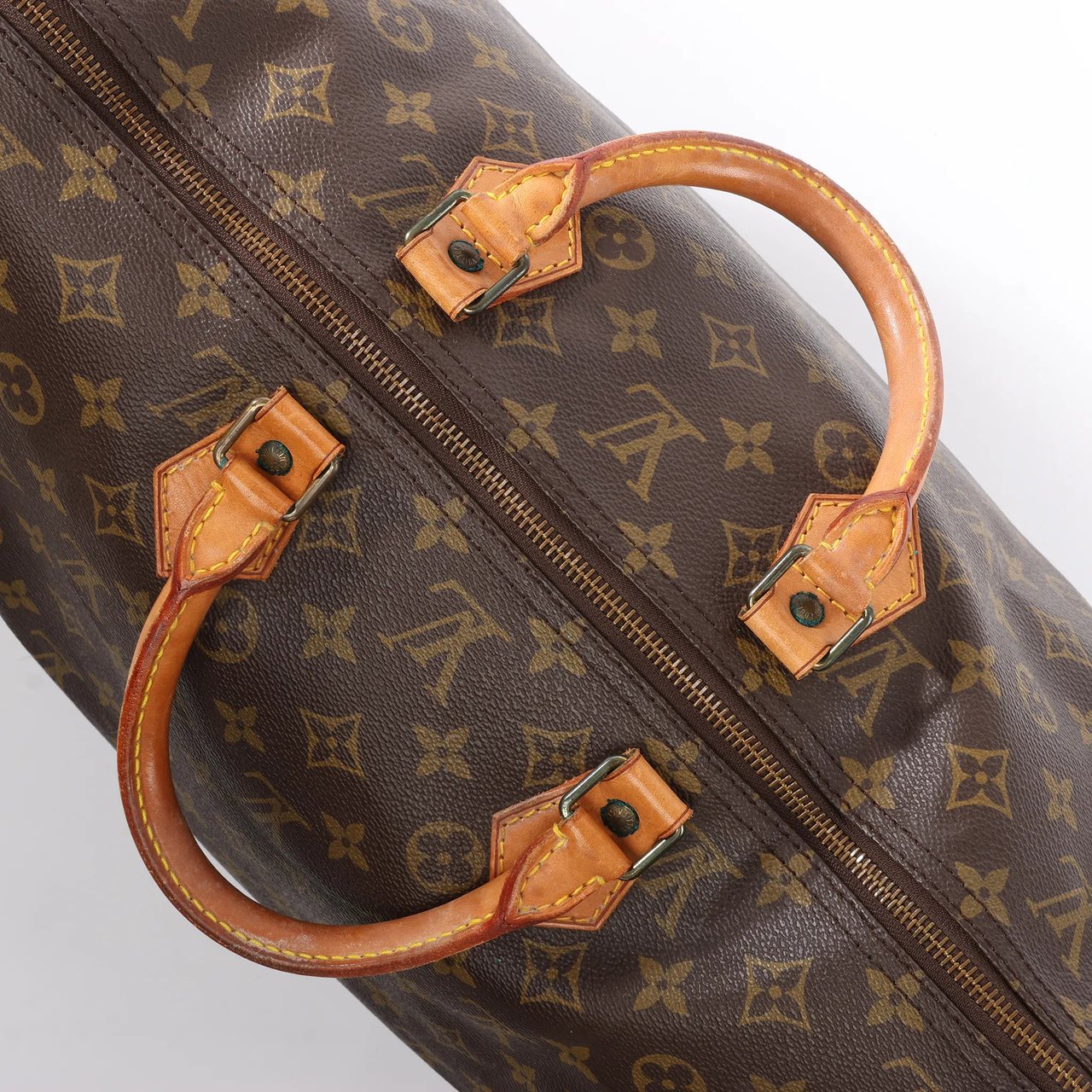 Louis Vuitton Louis Vuitton Speedy 40 Monogram Canvas Handbag in Brown M41522 Bruin