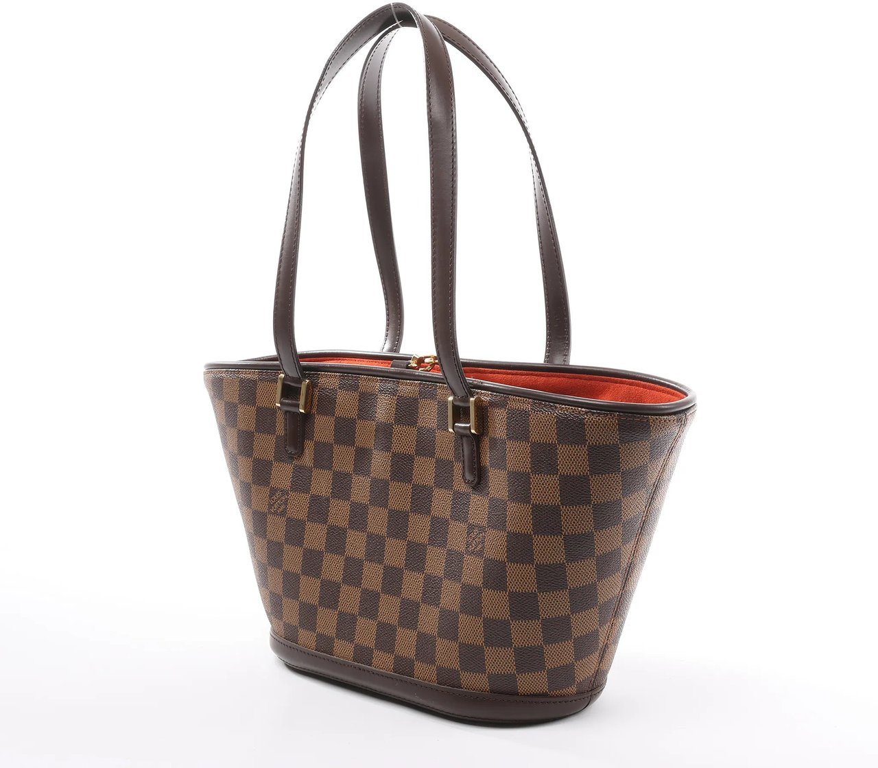 Louis Vuitton Louis Vuitton Manosque PM Damier Ebene Handag in Brown N51121 Bruin