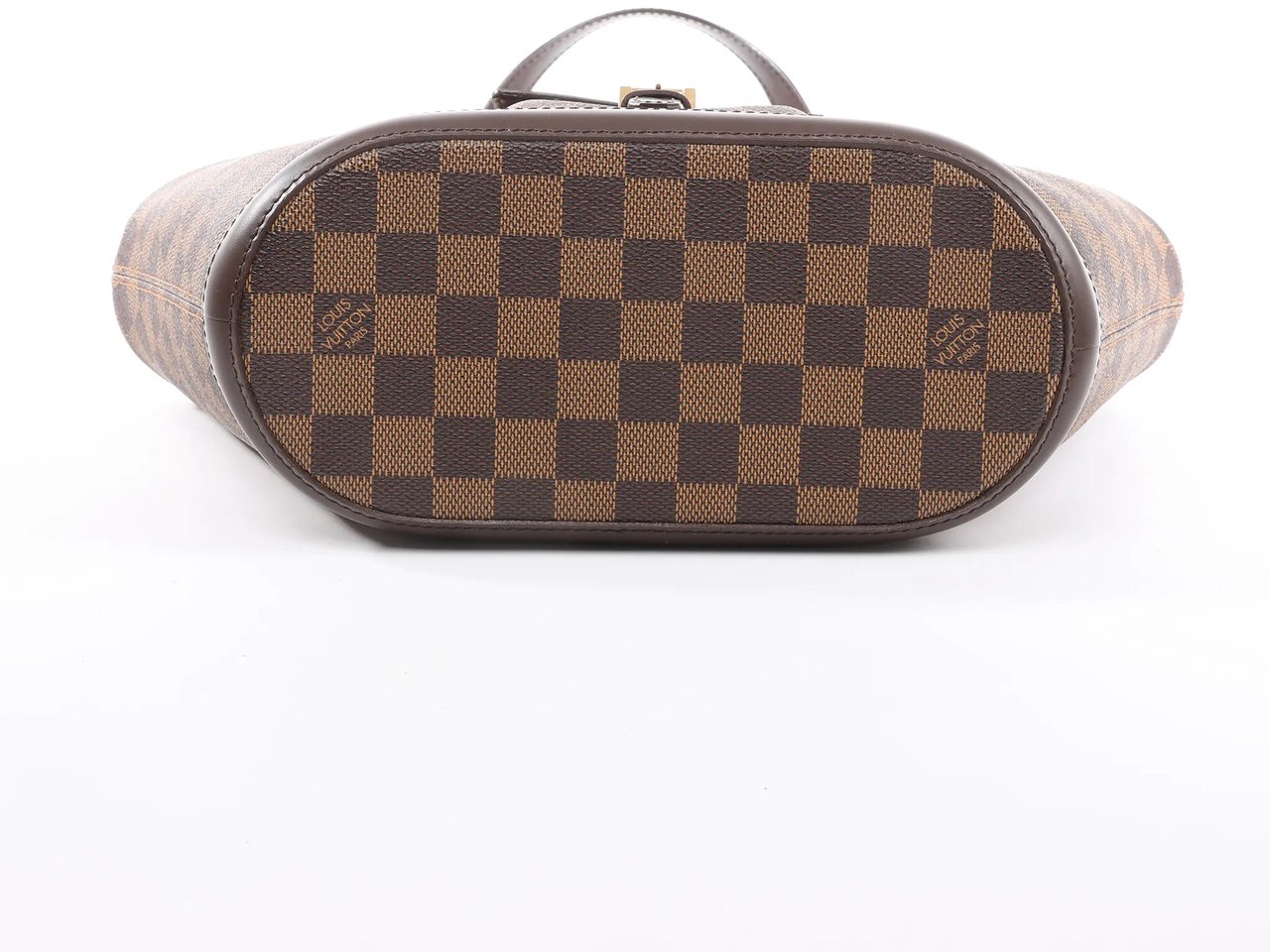 Louis Vuitton Louis Vuitton Manosque PM Damier Ebene Handag in Brown N51121 Bruin