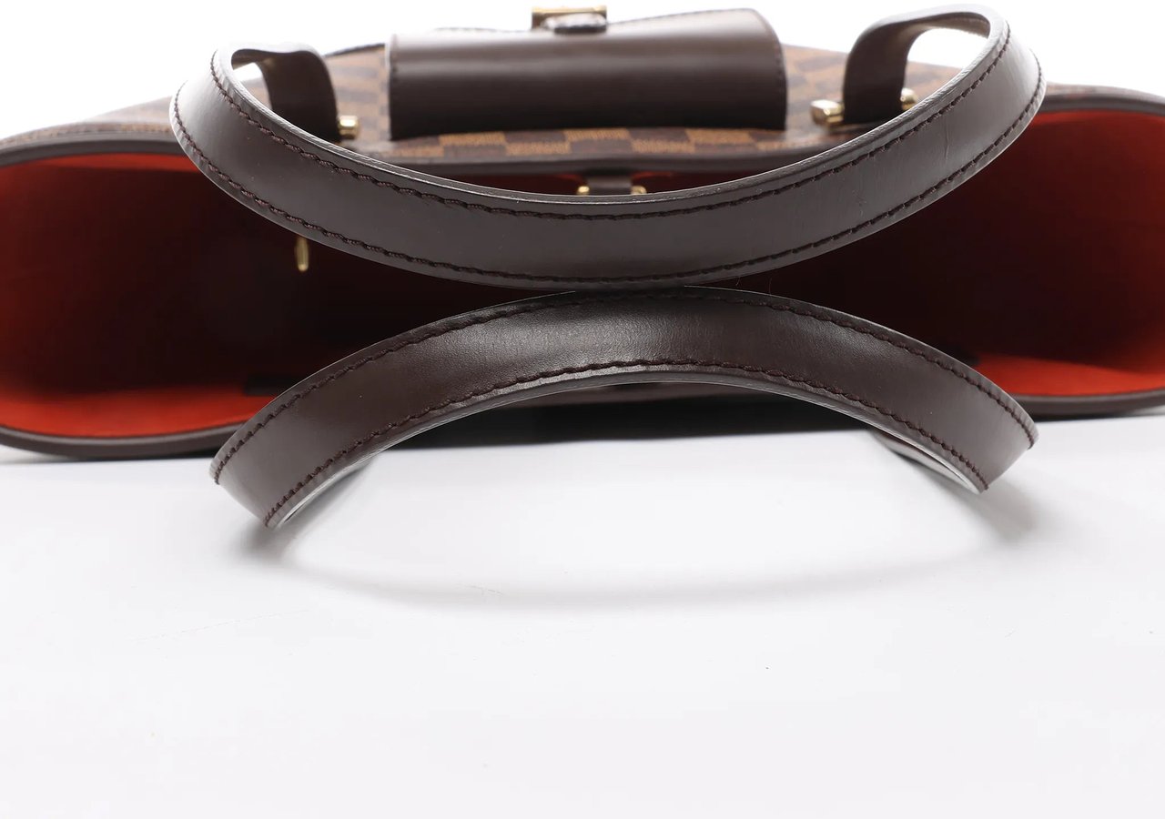 Louis Vuitton Louis Vuitton Manosque PM Damier Ebene Handag in Brown N51121 Bruin