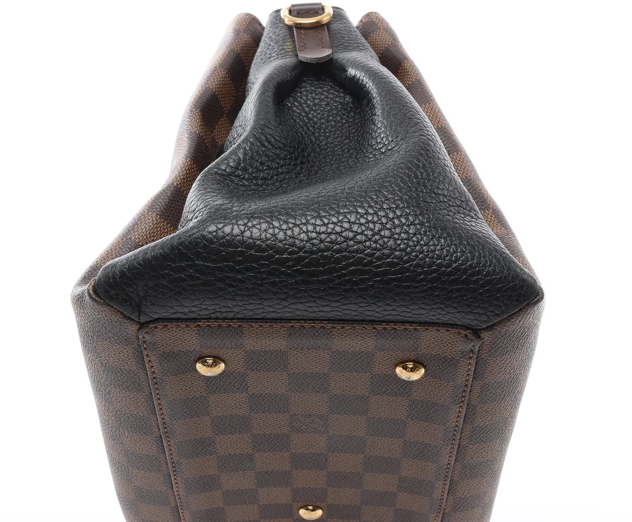 Louis Vuitton Louis Vuitton Normandy Damier Ebene Handbag in Brown x Black N41487 Divers