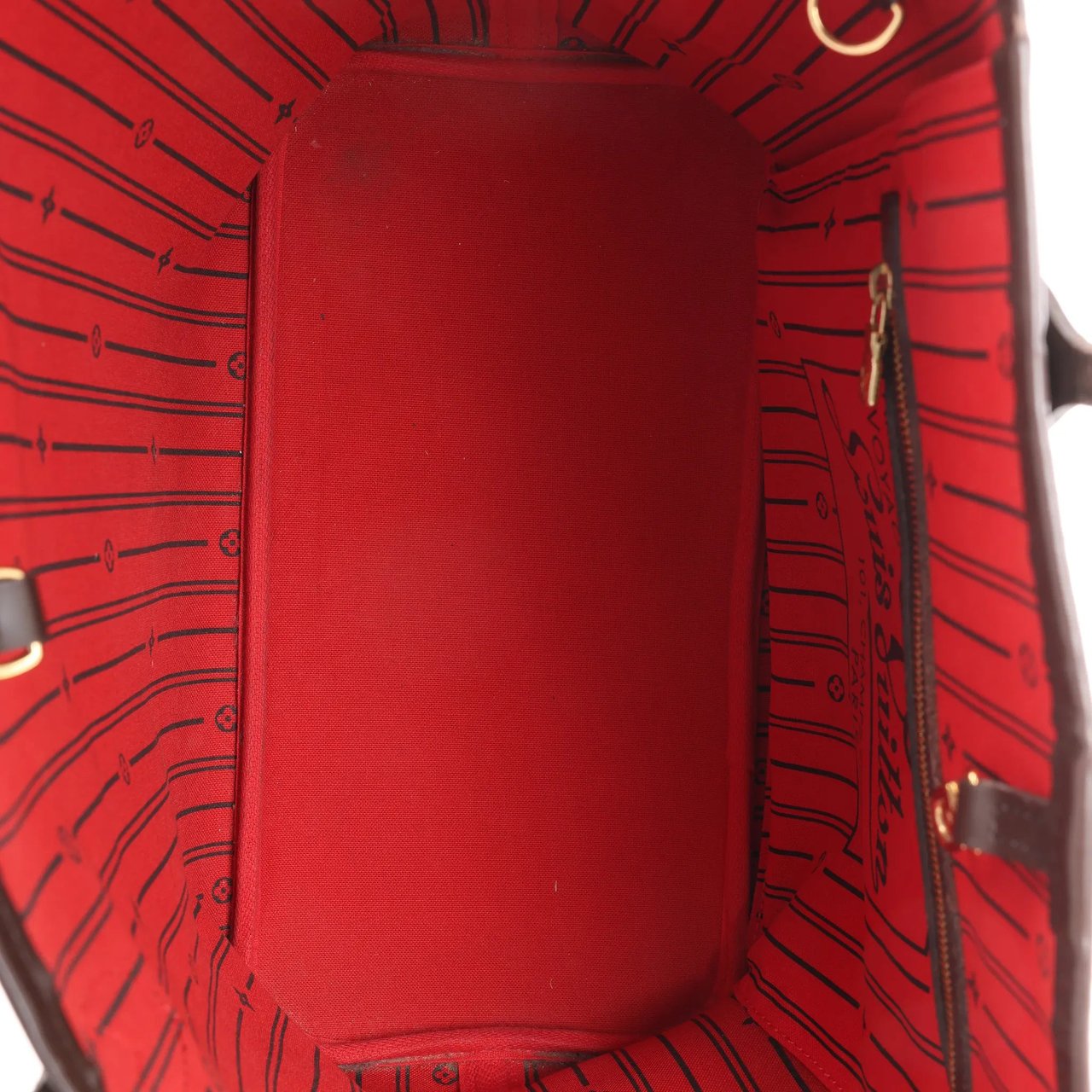 Louis Vuitton Louis Vuitton Neverfull MM Damier Ebene Shoulder Bag in Brown N51105 Bruin