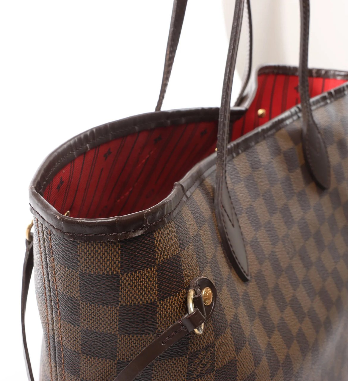 Louis Vuitton Louis Vuitton Neverfull MM Damier Ebene Shoulder Bag in Brown N51105 Bruin