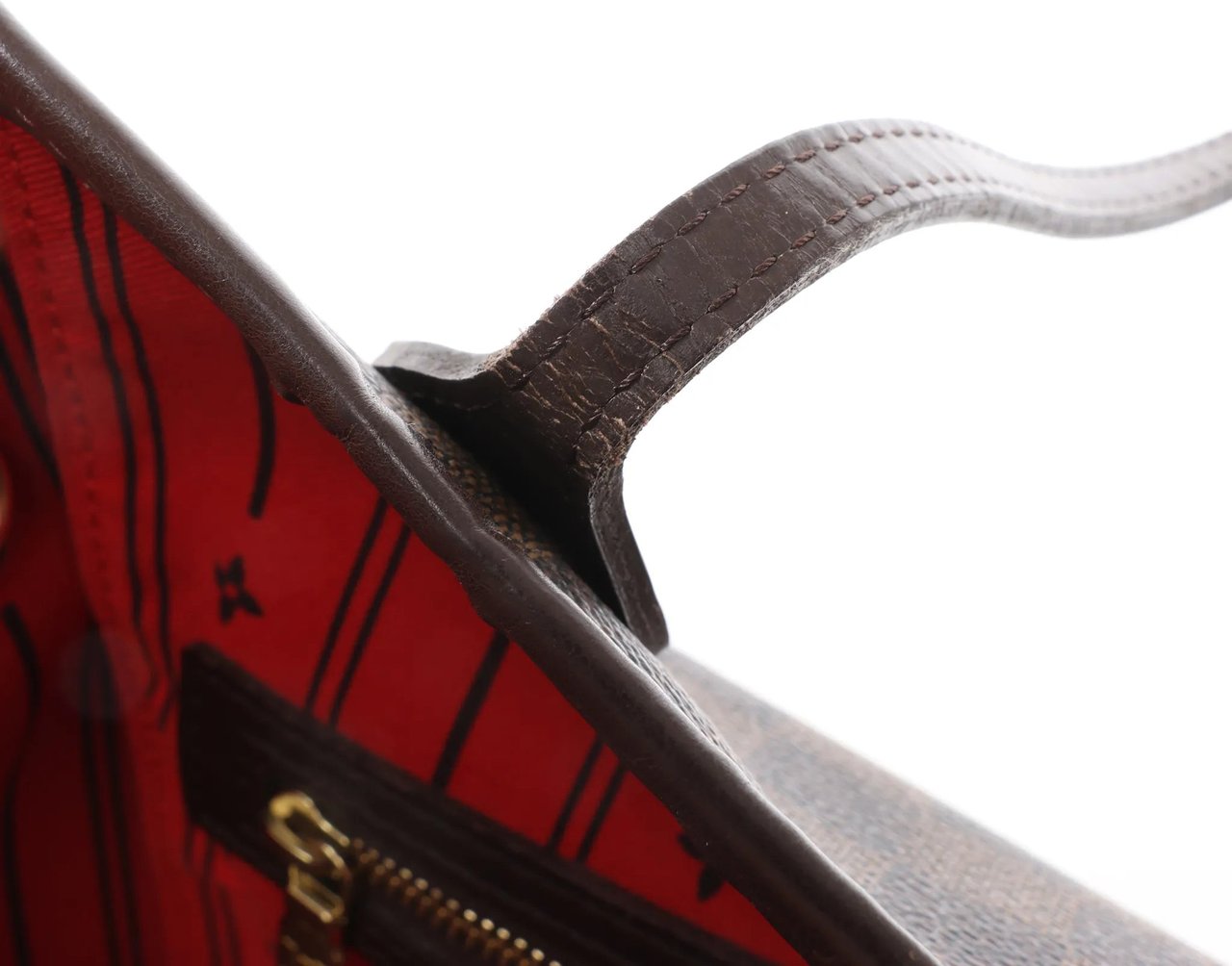 Louis Vuitton Louis Vuitton Neverfull MM Damier Ebene Shoulder Bag in Brown N51105 Bruin