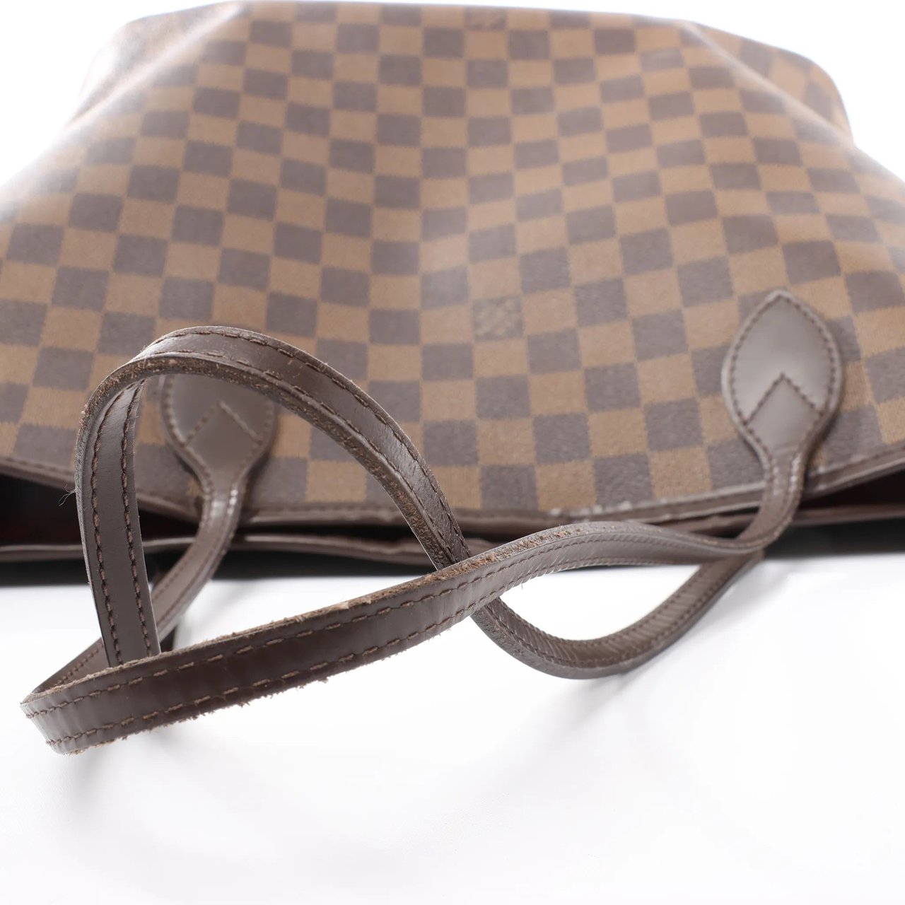 Louis Vuitton Louis Vuitton Neverfull MM Damier Ebene Shoulder Bag in Brown N51105 Bruin