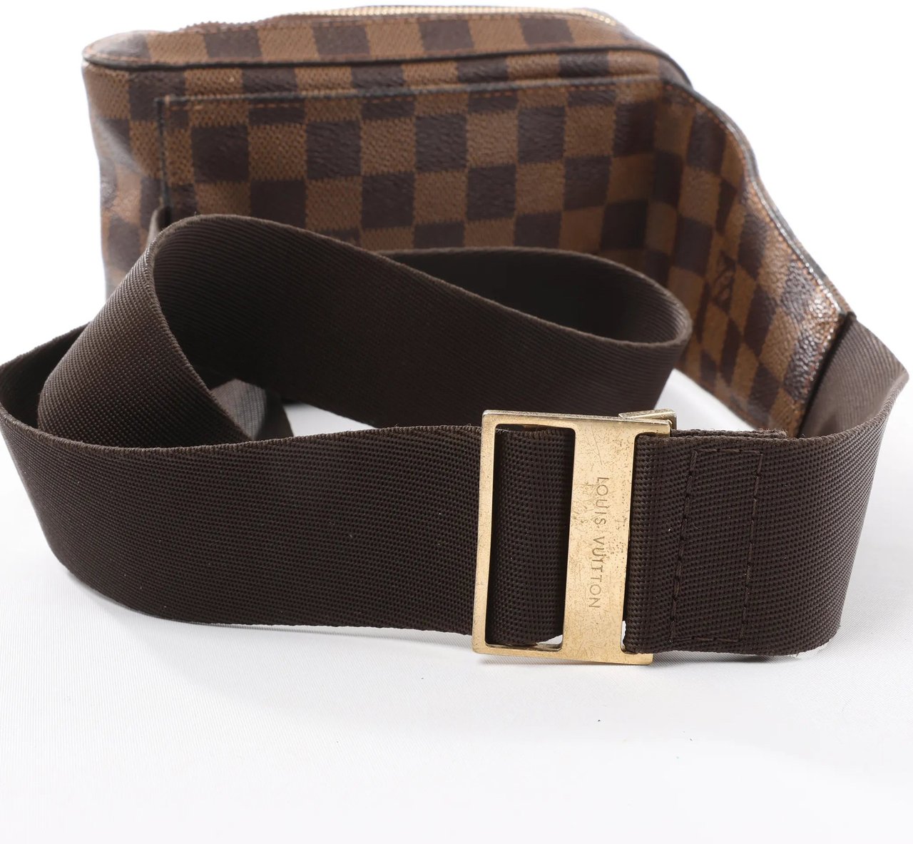 Louis Vuitton Louis Vuitton Geronimos Damier Ebene Crossbody Bag in Brown N51994 Bruin