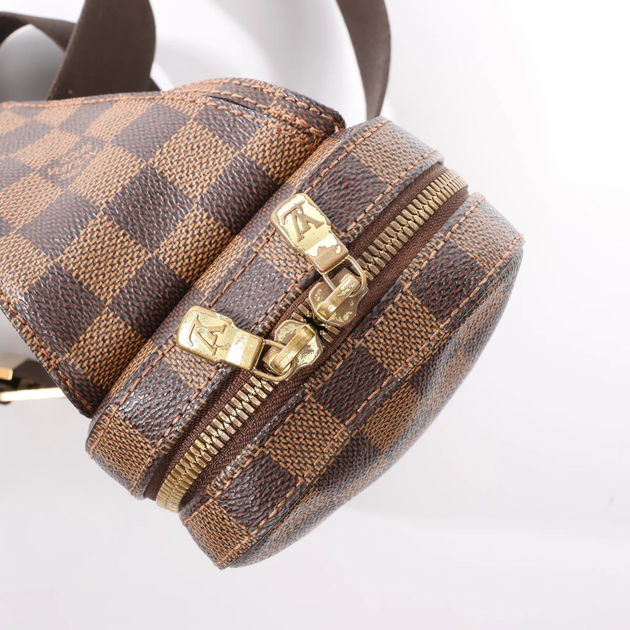 Louis Vuitton Louis Vuitton Geronimos Damier Ebene Crossbody Bag in Brown N51994 Bruin