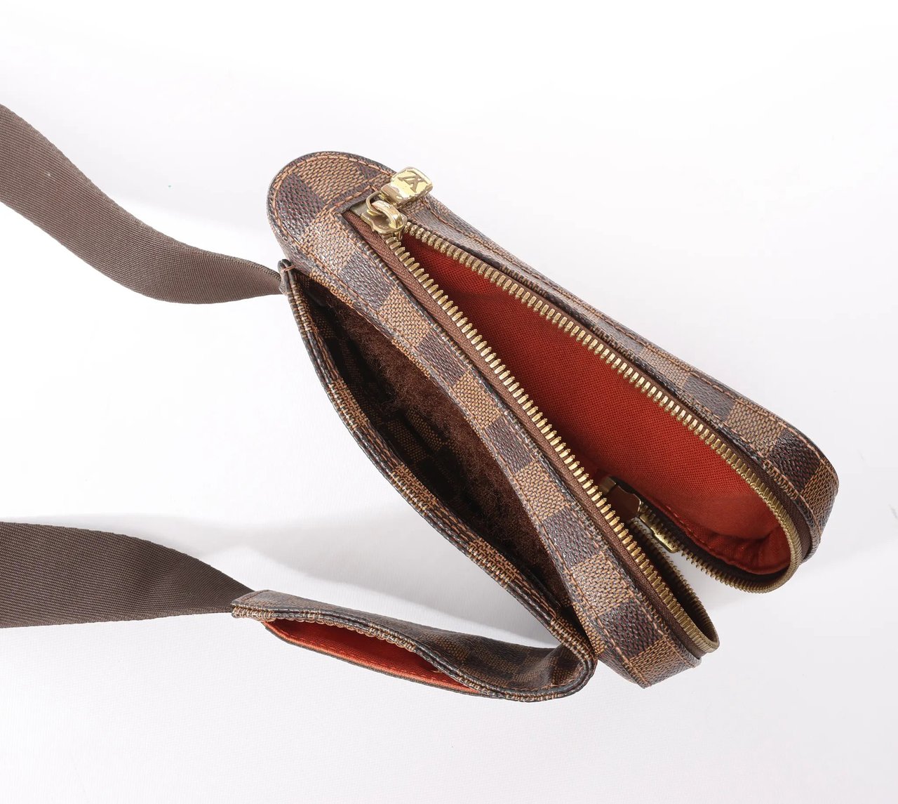 Louis Vuitton Louis Vuitton Geronimos Damier Ebene Crossbody Bag in Brown N51994 Bruin