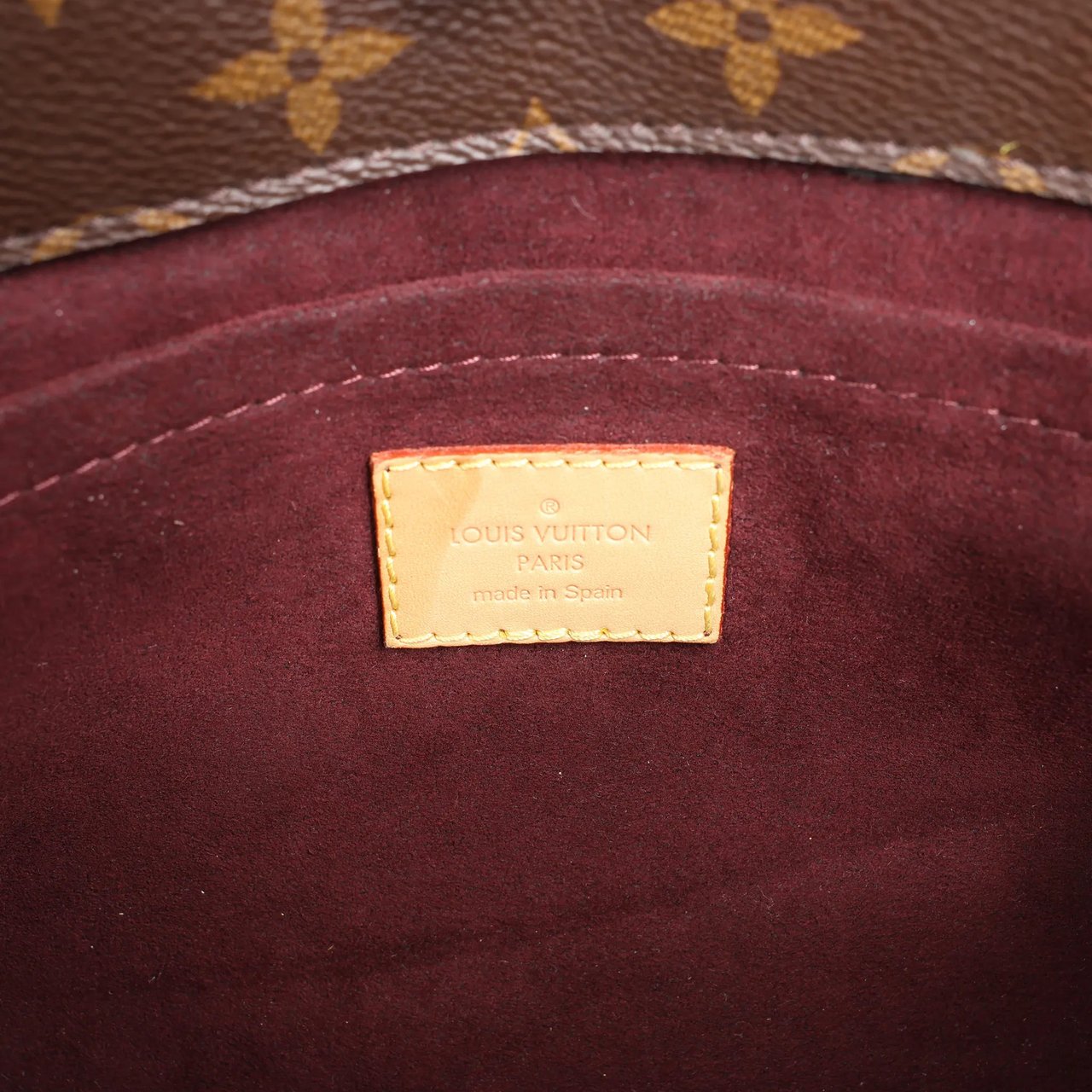Louis Vuitton Louis Vuitton Montaigne MM Monogram Canvas Handbag in Brown M41056 Bruin