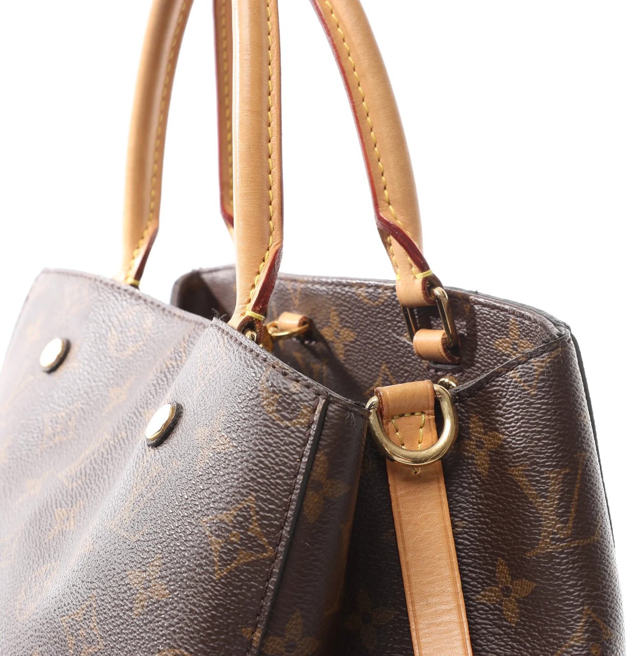 Louis Vuitton Louis Vuitton Montaigne MM Monogram Canvas Handbag in Brown M41056 Bruin