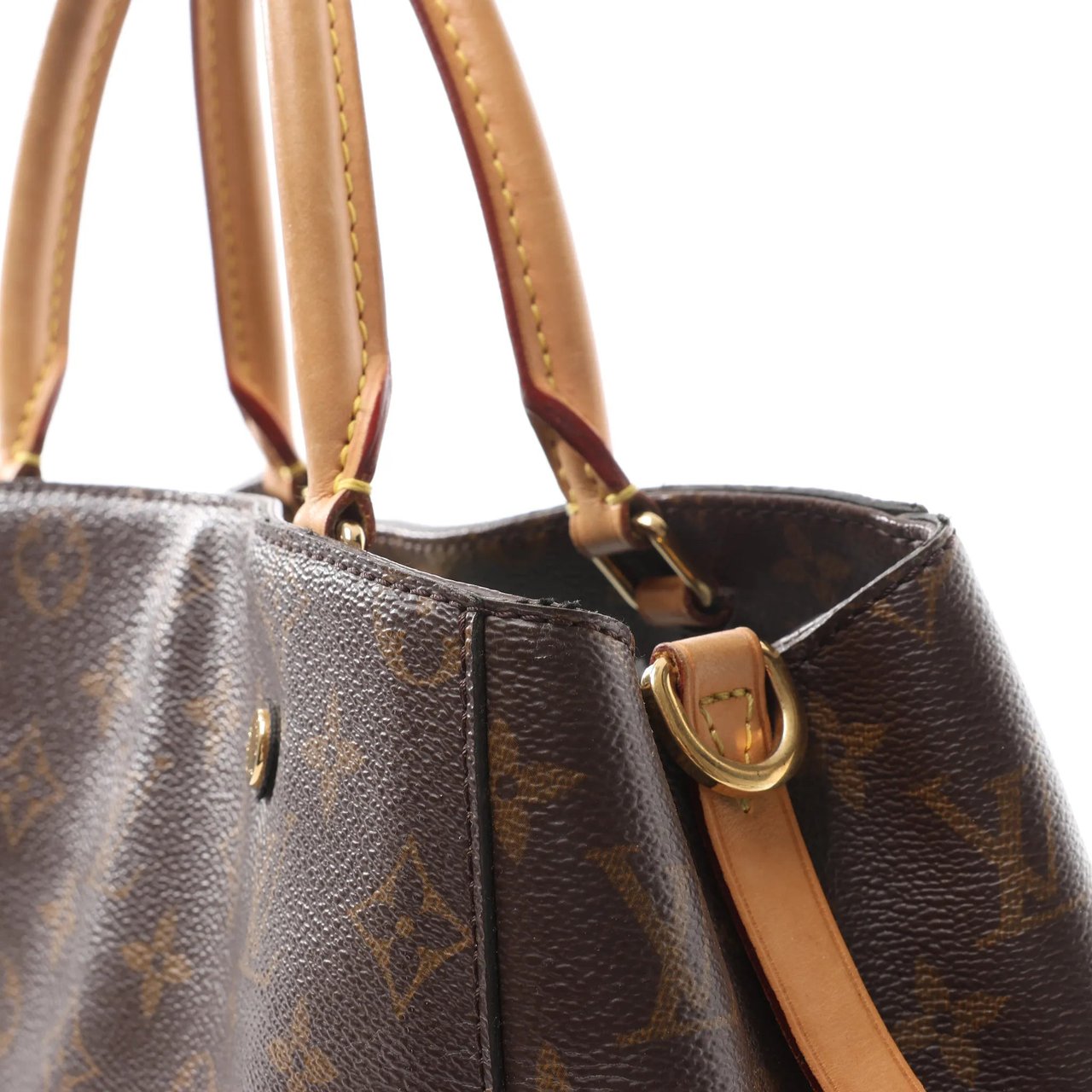 Louis Vuitton Louis Vuitton Montaigne MM Monogram Canvas Handbag in Brown M41056 Bruin