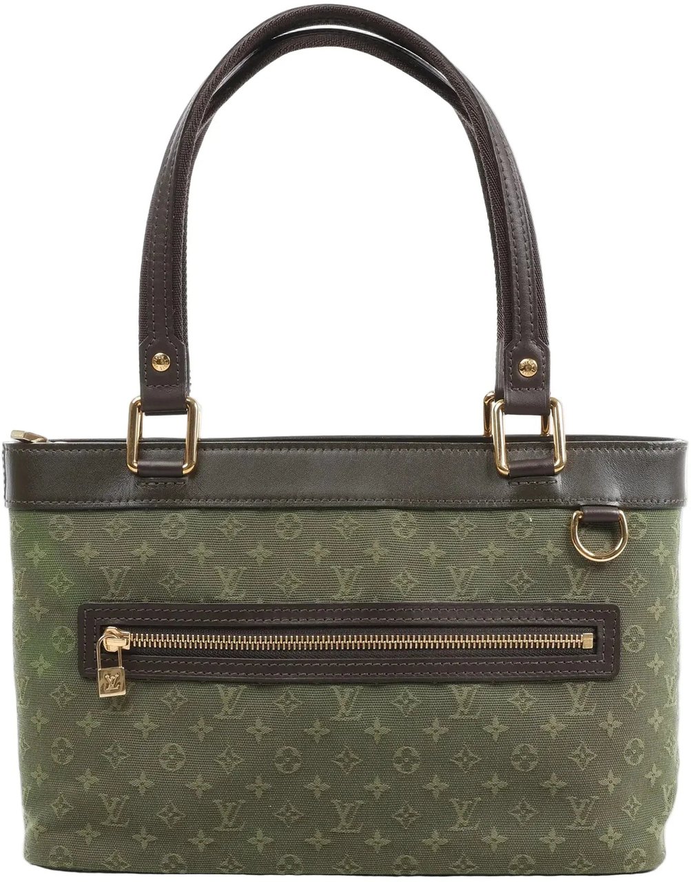 Louis Vuitton Louis Vuitton Monogram Luceille PM Handbag in Khaki M92682 Divers