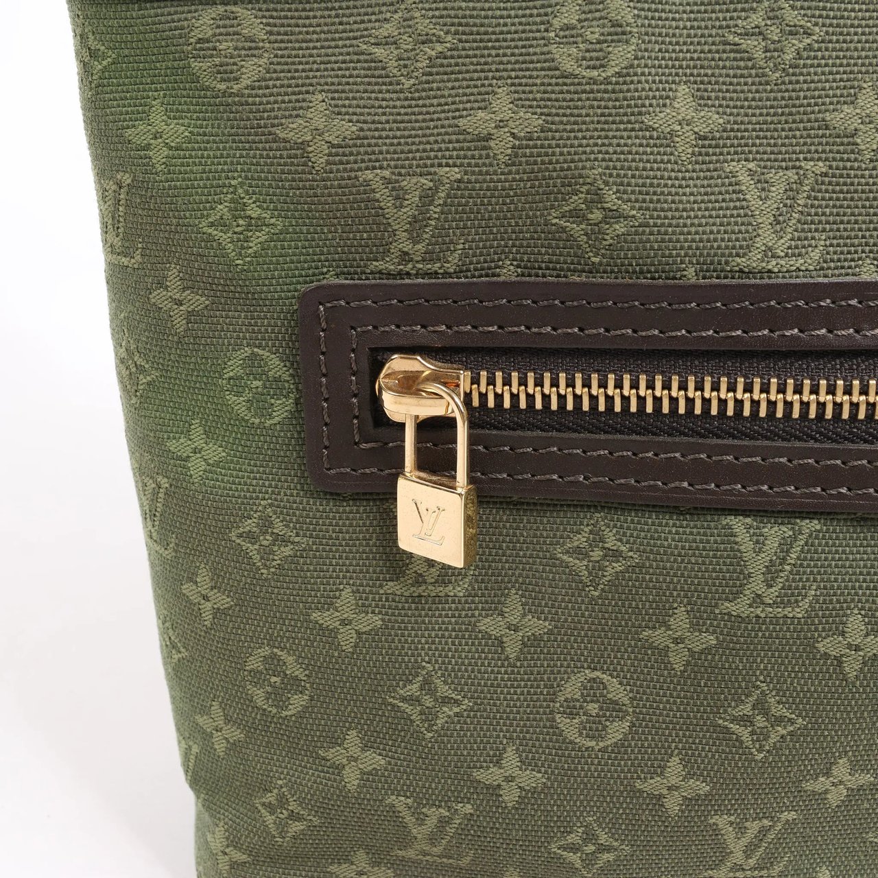 Louis Vuitton Louis Vuitton Monogram Luceille PM Handbag in Khaki M92682 Divers