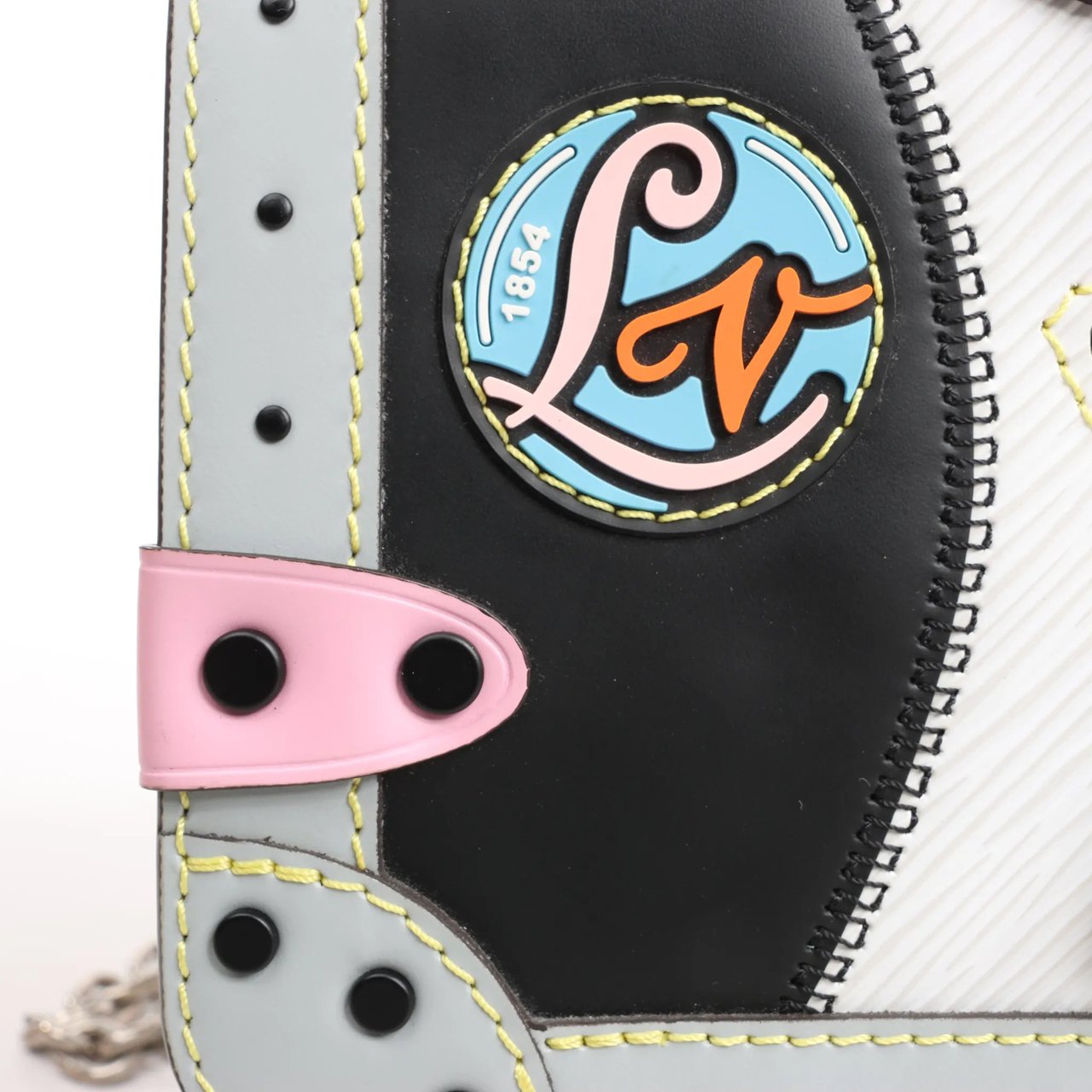 Louis Vuitton Louis Vuitton Twist MM Epi Leather Shoulder Bag in Multicolor M53717 Divers