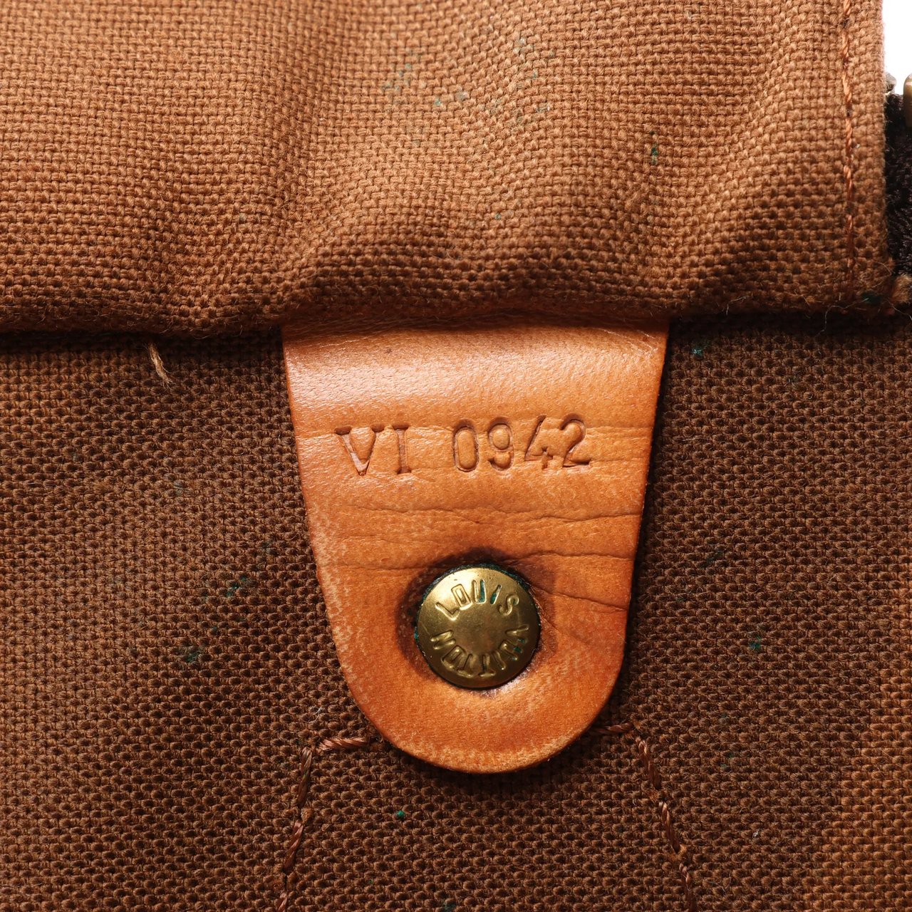 Louis Vuitton Louis Vuitton Speedy 35 Monogram Canvas Handbag in Brown M41524 Bruin