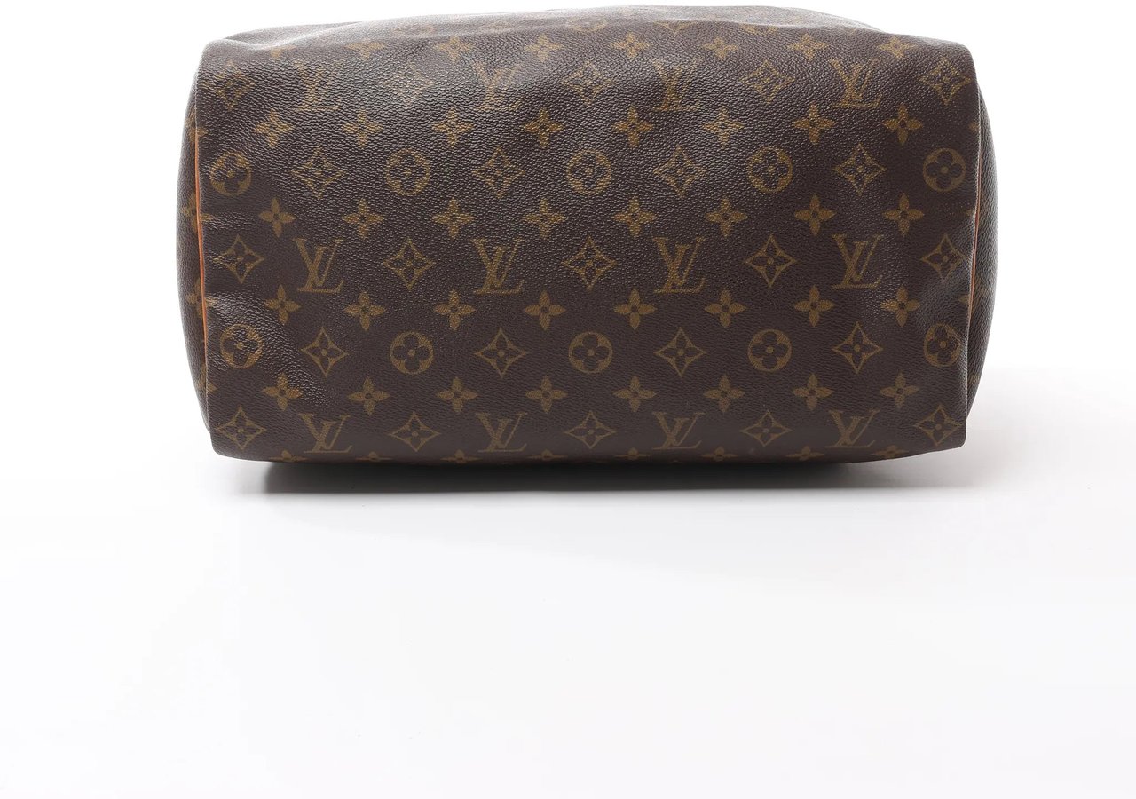 Louis Vuitton Louis Vuitton Speedy 35 Monogram Canvas Handbag in Brown M41524 Bruin