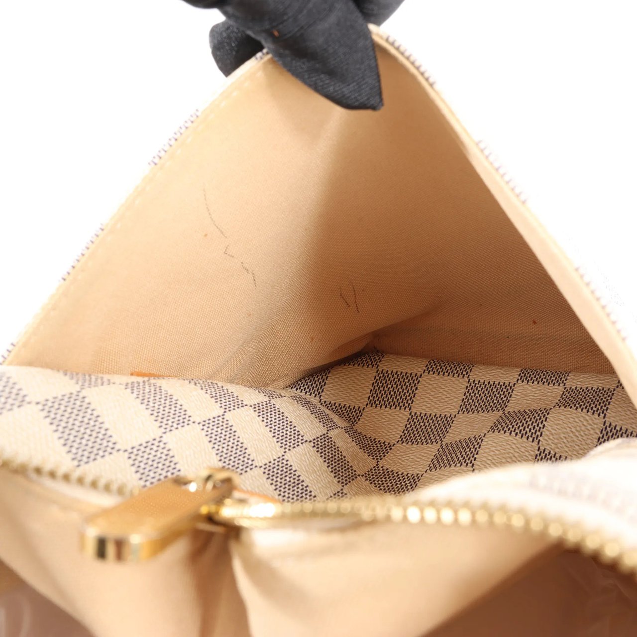 Louis Vuitton Louis Vuitton Totally PM Damier Azur Shoulder Bag in Beige N51261 Beige