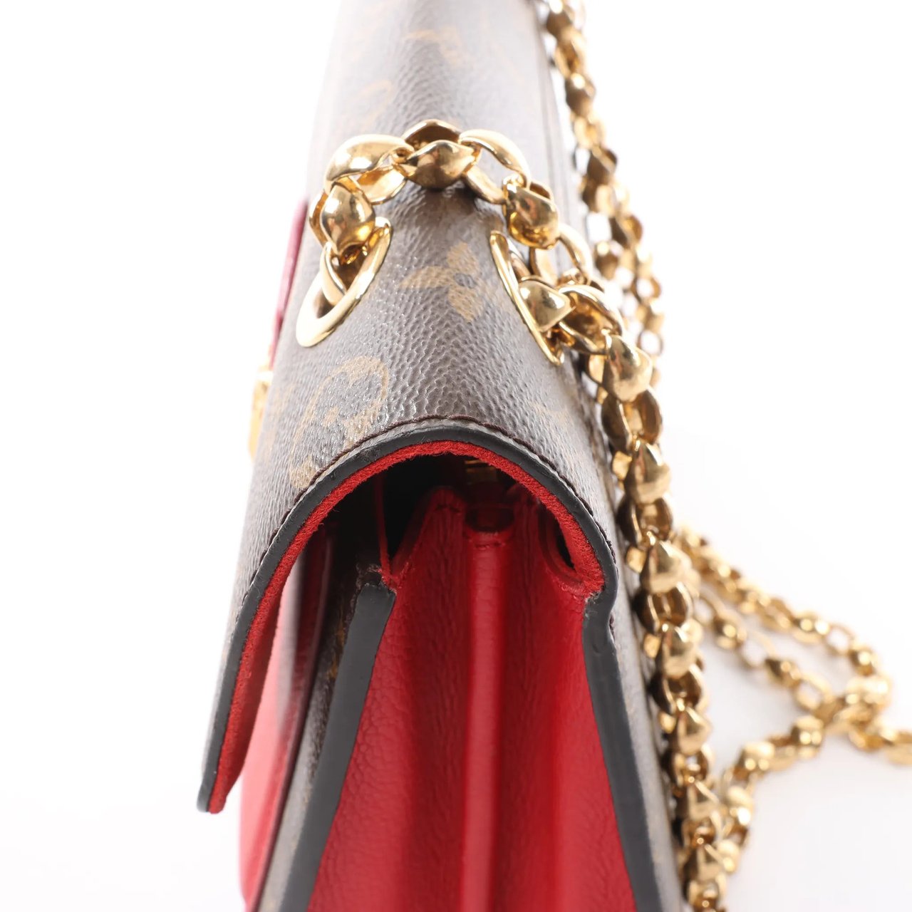 Louis Vuitton Louis Vuitton Victoire Monogram Canvas Crossbody Bag in Red M41731 Divers