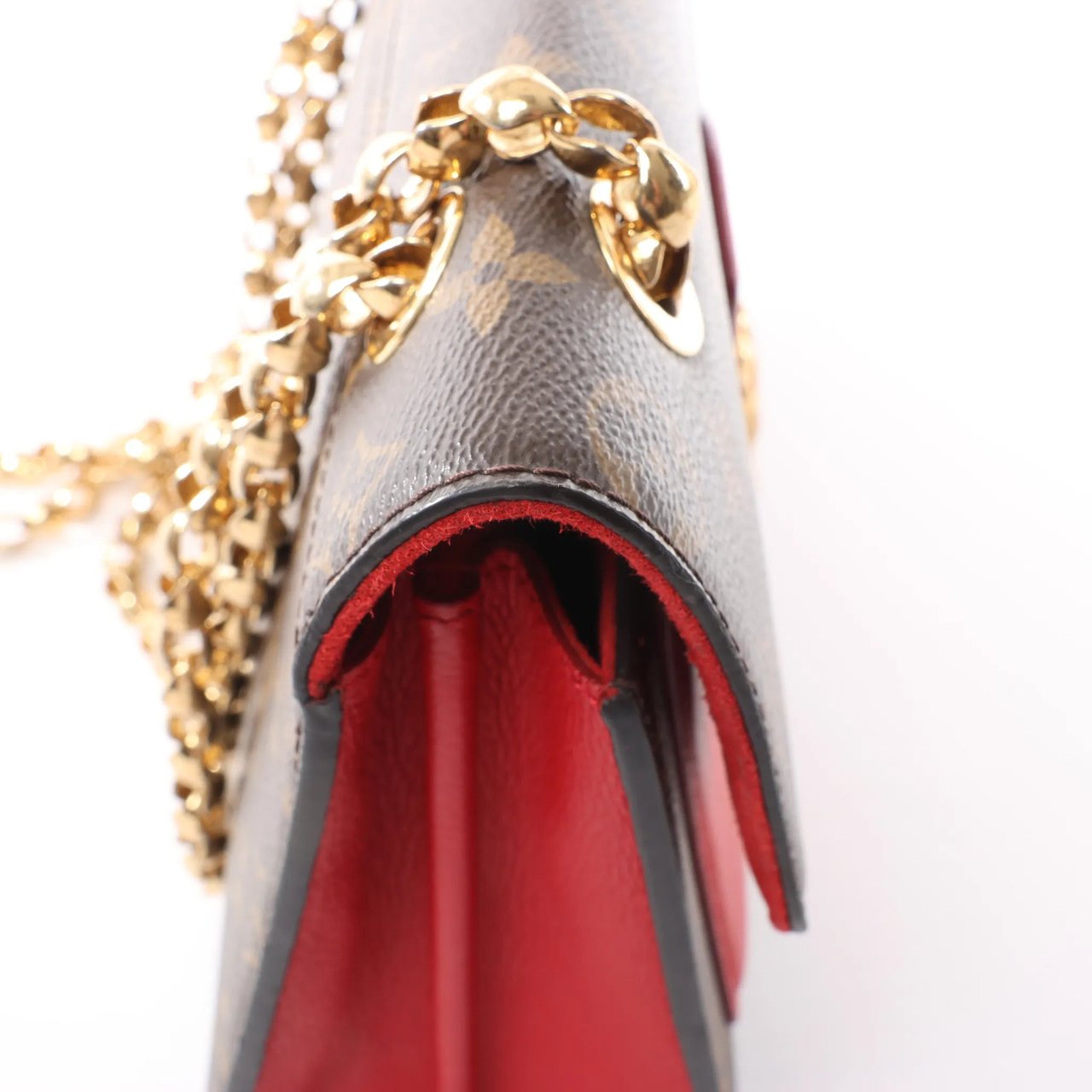 Louis Vuitton Louis Vuitton Victoire Monogram Canvas Crossbody Bag in Red M41731 Divers