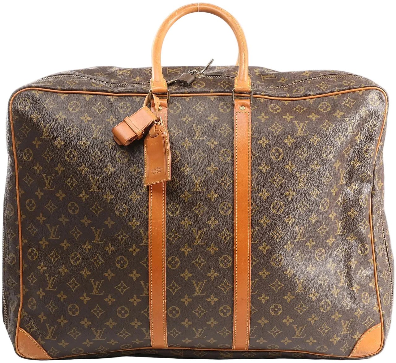 Louis Vuitton Louis Vuitton Sirius 60 Monogram Canvas Travel Bag in Brown M41402 Bruin