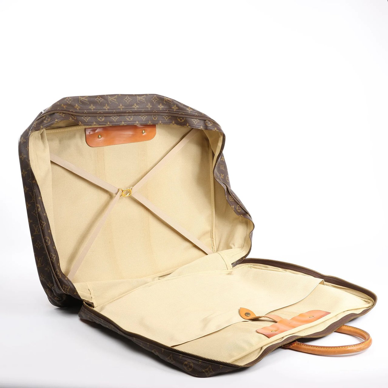 Louis Vuitton Louis Vuitton Sirius 60 Monogram Canvas Travel Bag in Brown M41402 Bruin