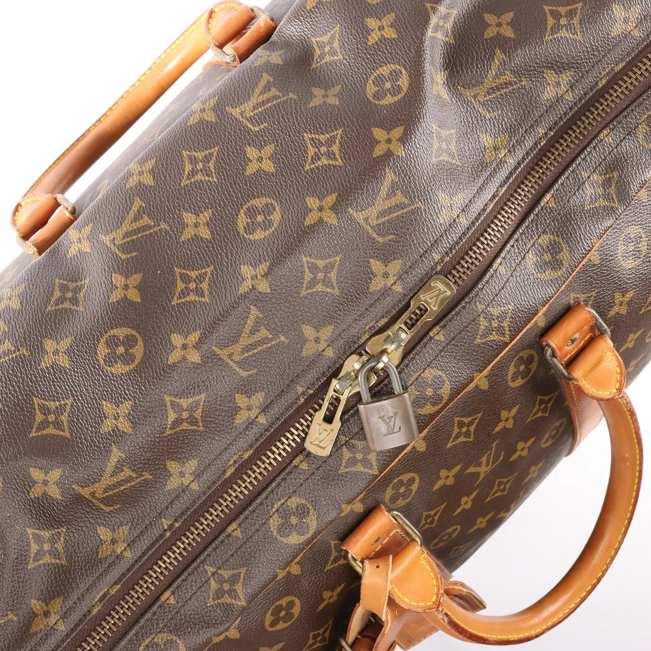Louis Vuitton Louis Vuitton Sirius 60 Monogram Canvas Travel Bag in Brown M41402 Bruin