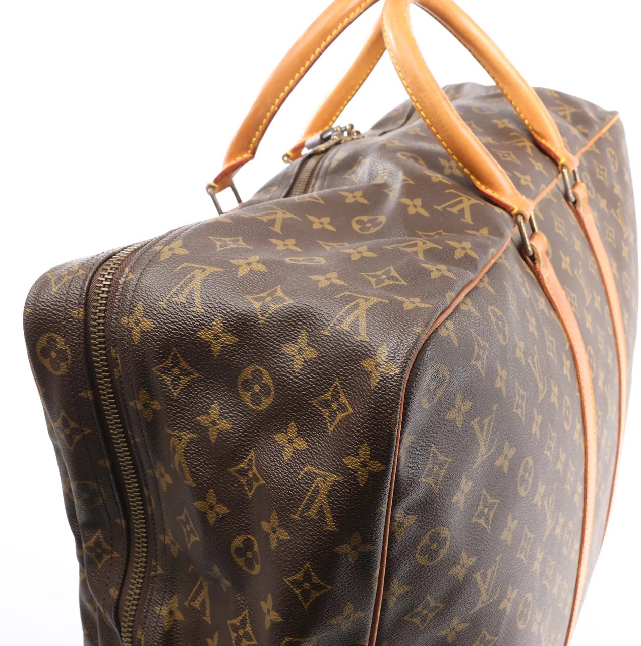 Louis Vuitton Louis Vuitton Sirius 60 Monogram Canvas Travel Bag in Brown M41402 Bruin