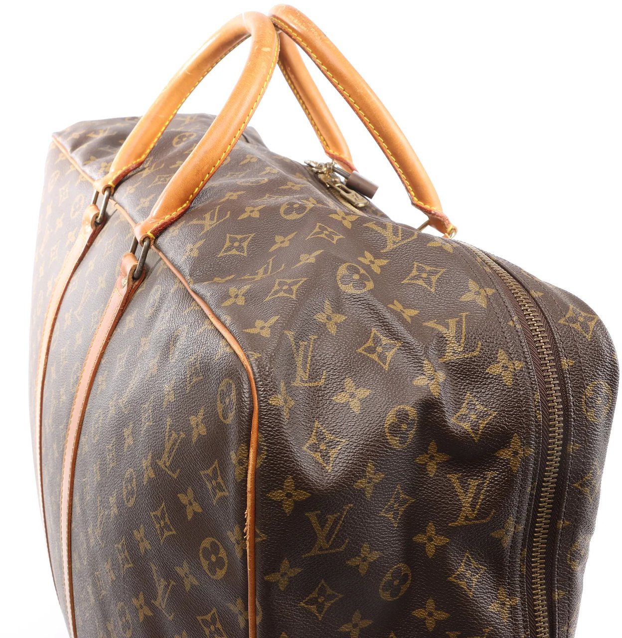 Louis Vuitton Louis Vuitton Sirius 60 Monogram Canvas Travel Bag in Brown M41402 Bruin