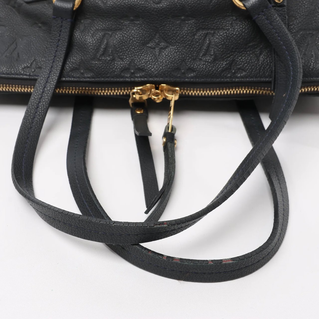 Louis Vuitton Louis Vuitton Lumineuse PM Monogram Empreinte Shoulder Bag in Navy Blue M93410 Navy