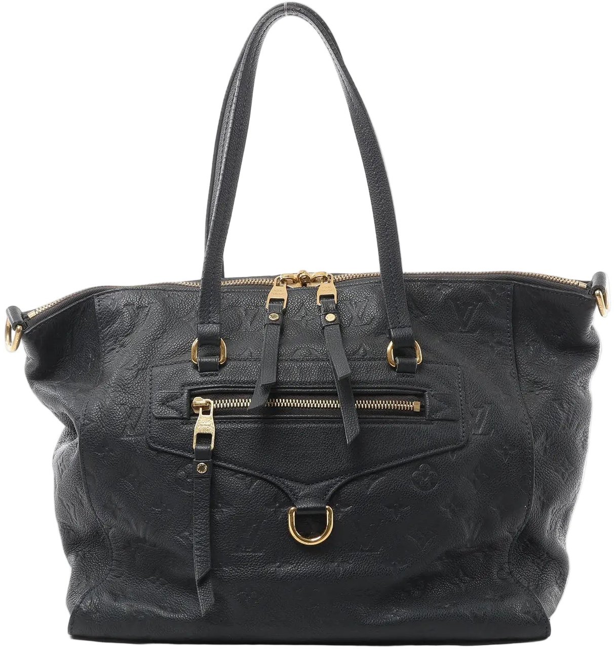 Louis Vuitton Louis Vuitton Lumineuse PM Monogram Empreinte Shoulder Bag in Navy Blue M93410 Navy