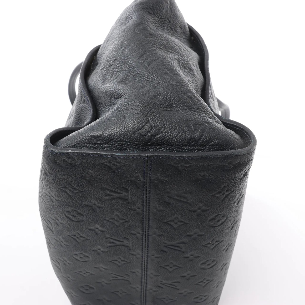 Louis Vuitton Louis Vuitton Lumineuse PM Monogram Empreinte Shoulder Bag in Navy Blue M93410 Navy