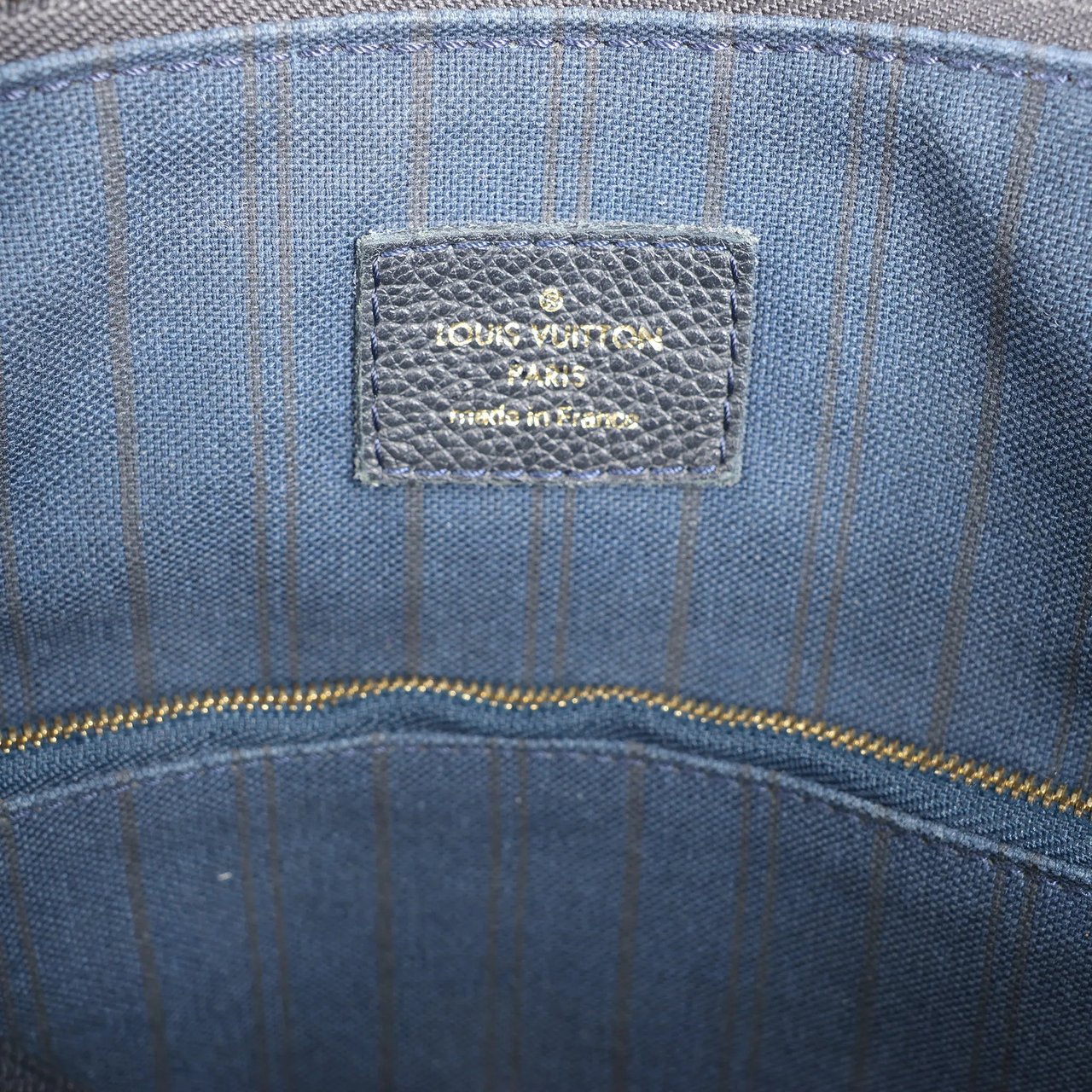 Louis Vuitton Louis Vuitton Lumineuse PM Monogram Empreinte Shoulder Bag in Navy Blue M93410 Navy