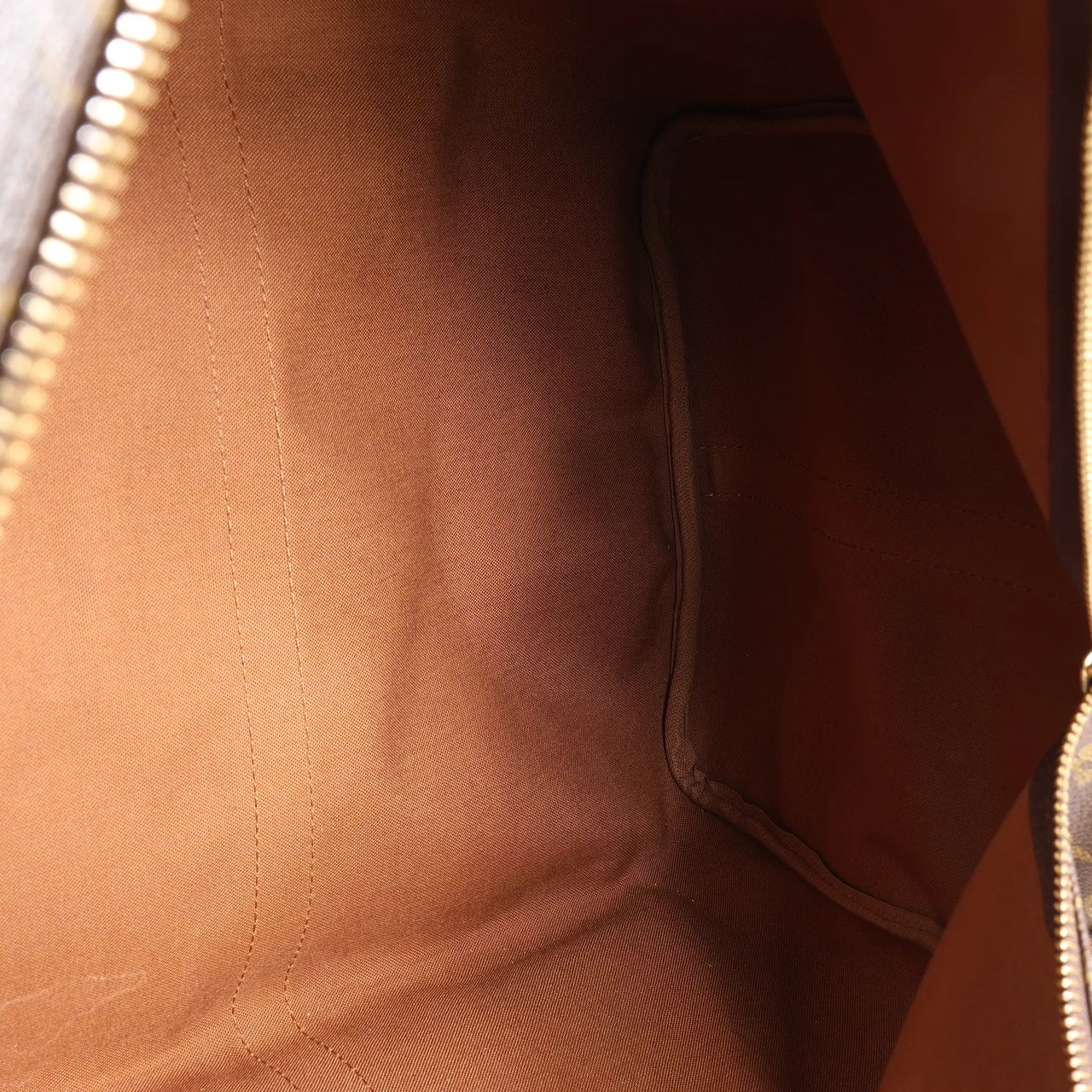 Louis Vuitton Louis Vuitton Keepall Bandoulière 55 Monogram Canvas Travel Bag in Brown M41414 Bruin