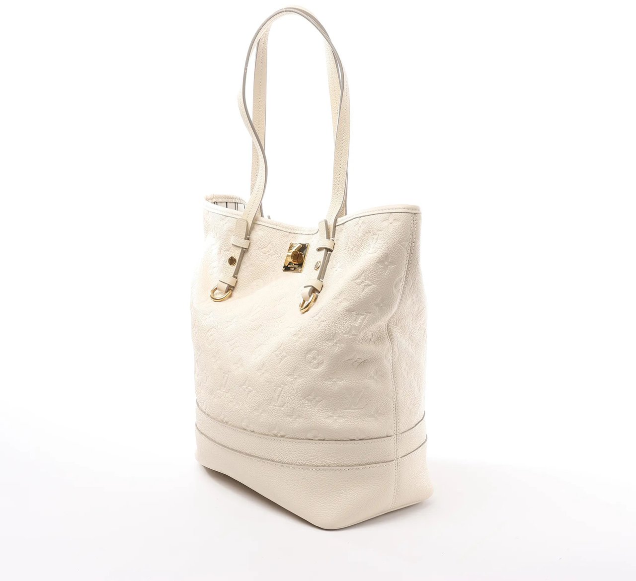 Louis Vuitton Louis Vuitton Citadin PM Monogram Empreinte Shoulder Bag in Beige M40554 Beige