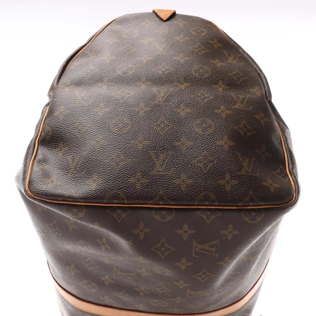Louis Vuitton Louis Vuitton Keepall 55 Monogram Canvas Travel Bag in Brown M41424 Bruin