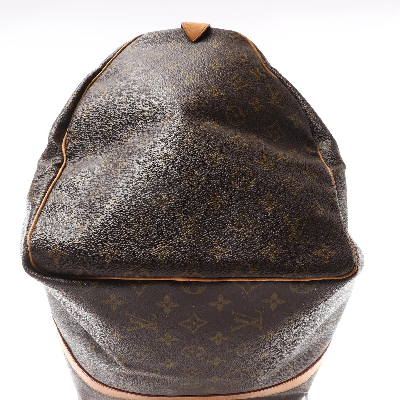 Louis Vuitton Louis Vuitton Keepall 55 Monogram Canvas Travel Bag in Brown M41424 Bruin