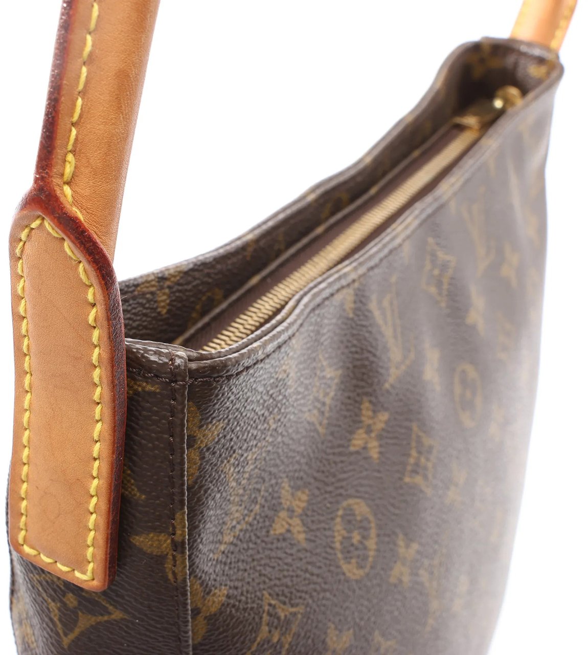 Louis Vuitton Louis Vuitton Looping GM Monogram Canvas Shoulder Bag in Brown M51145 Bruin