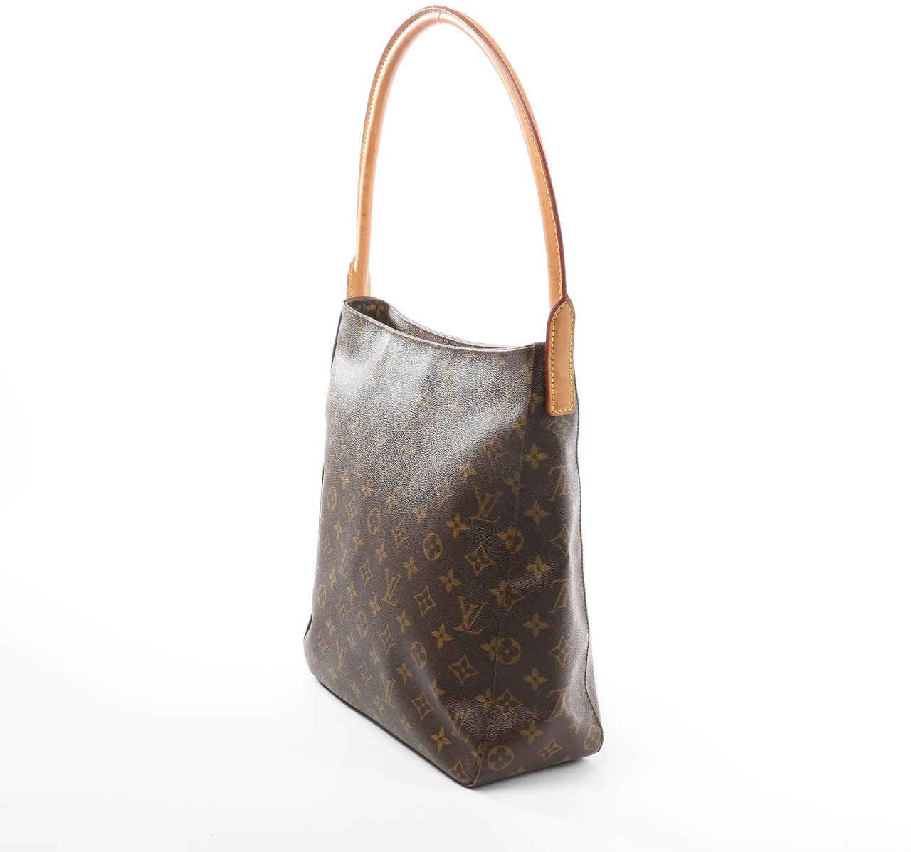 Louis Vuitton Louis Vuitton Looping GM Monogram Canvas Shoulder Bag in Brown M51145 Bruin