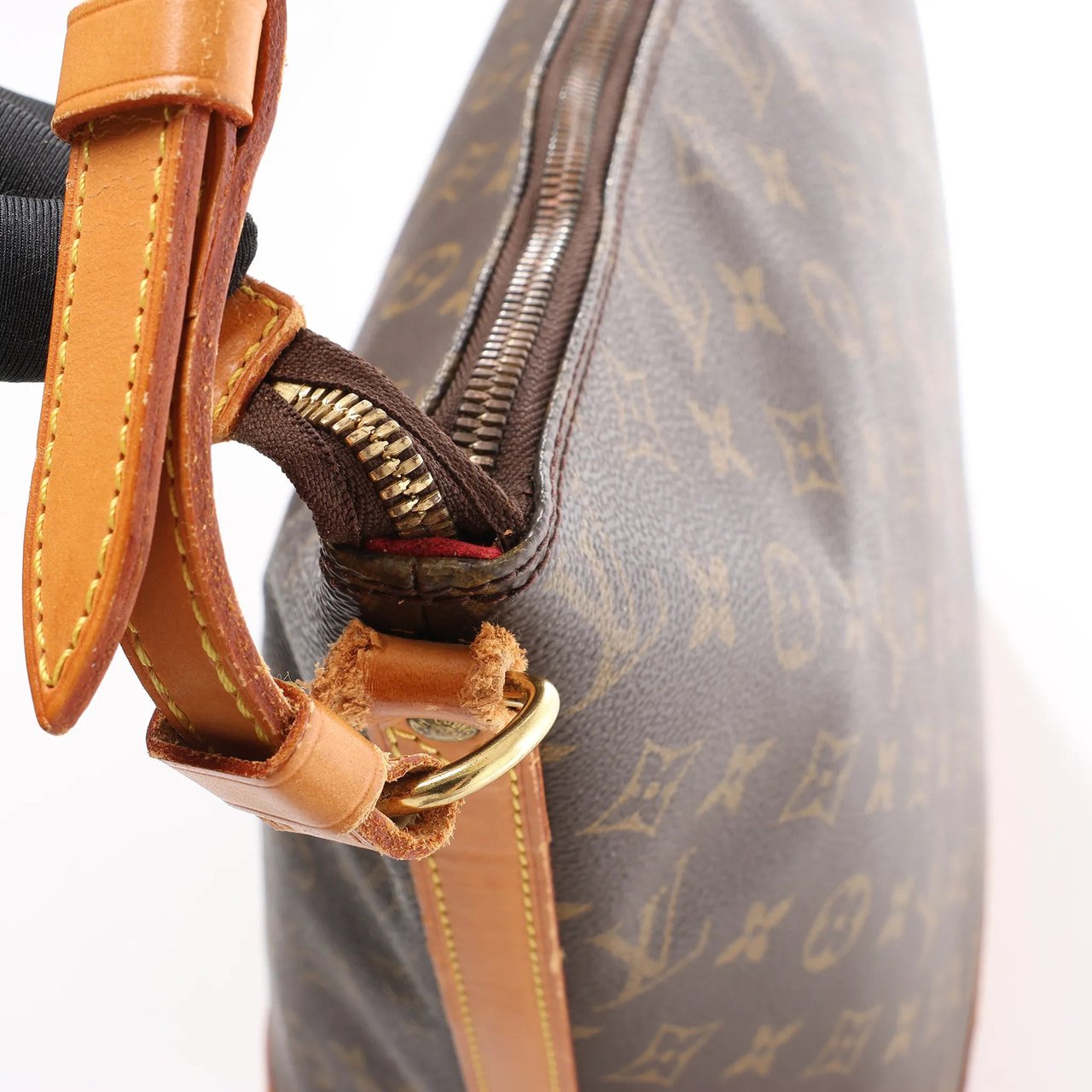 Louis Vuitton Louis Vuitton Sharon Stone AMFAR Vanity Three Monogram Canvas Shoulder Bag in Brown M47275 Bruin