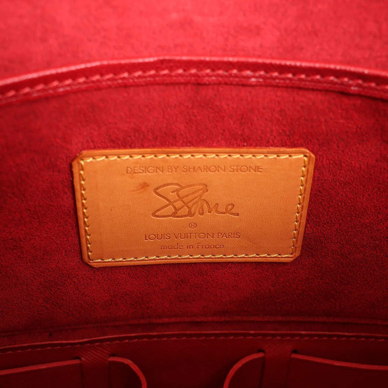 Louis Vuitton Louis Vuitton Sharon Stone AMFAR Vanity Three Monogram Canvas Shoulder Bag in Brown M47275 Bruin