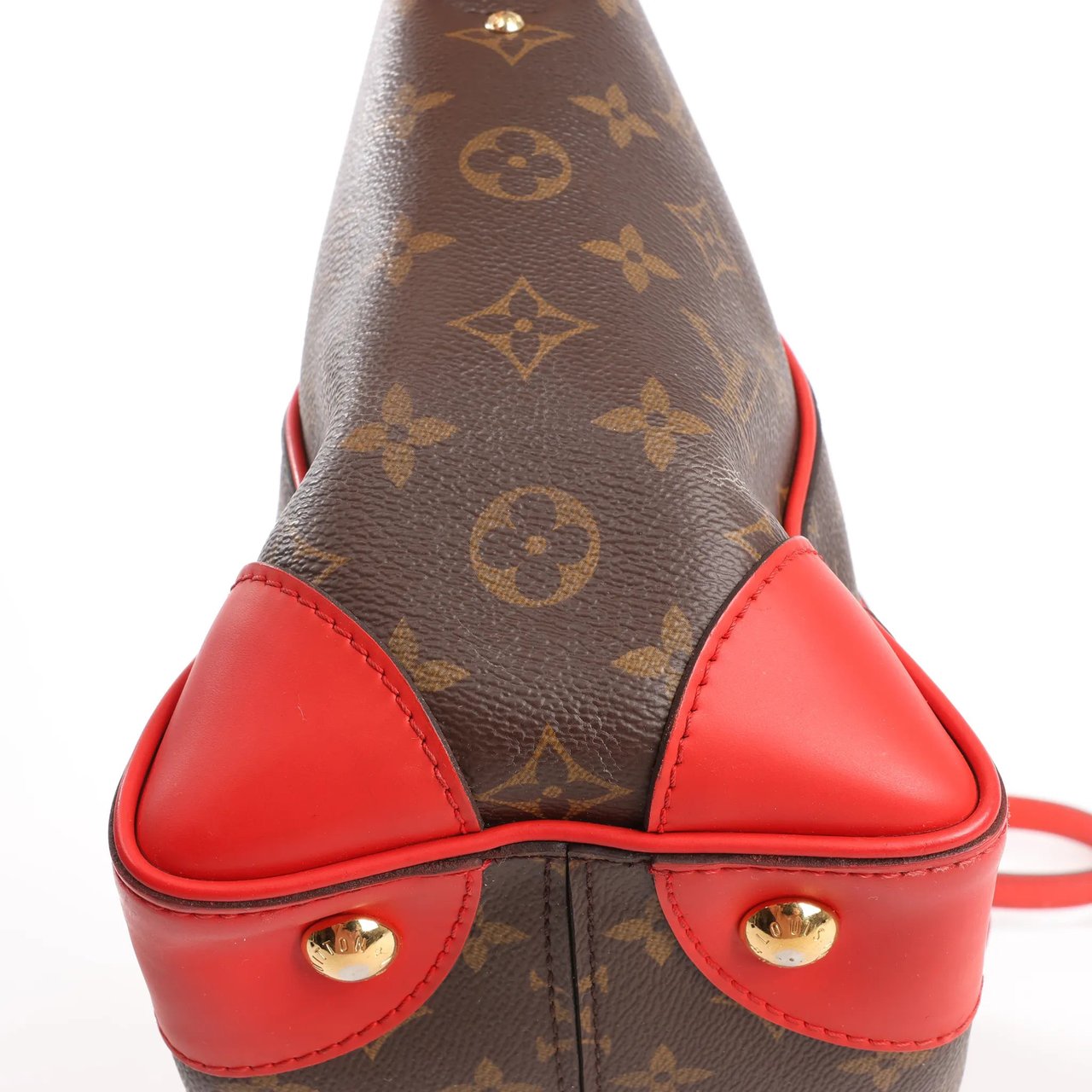 Louis Vuitton Louis Vuitton Phoenix PM Monogram 2Way Shoulder Bag in Brown x Red M41537 Bruin