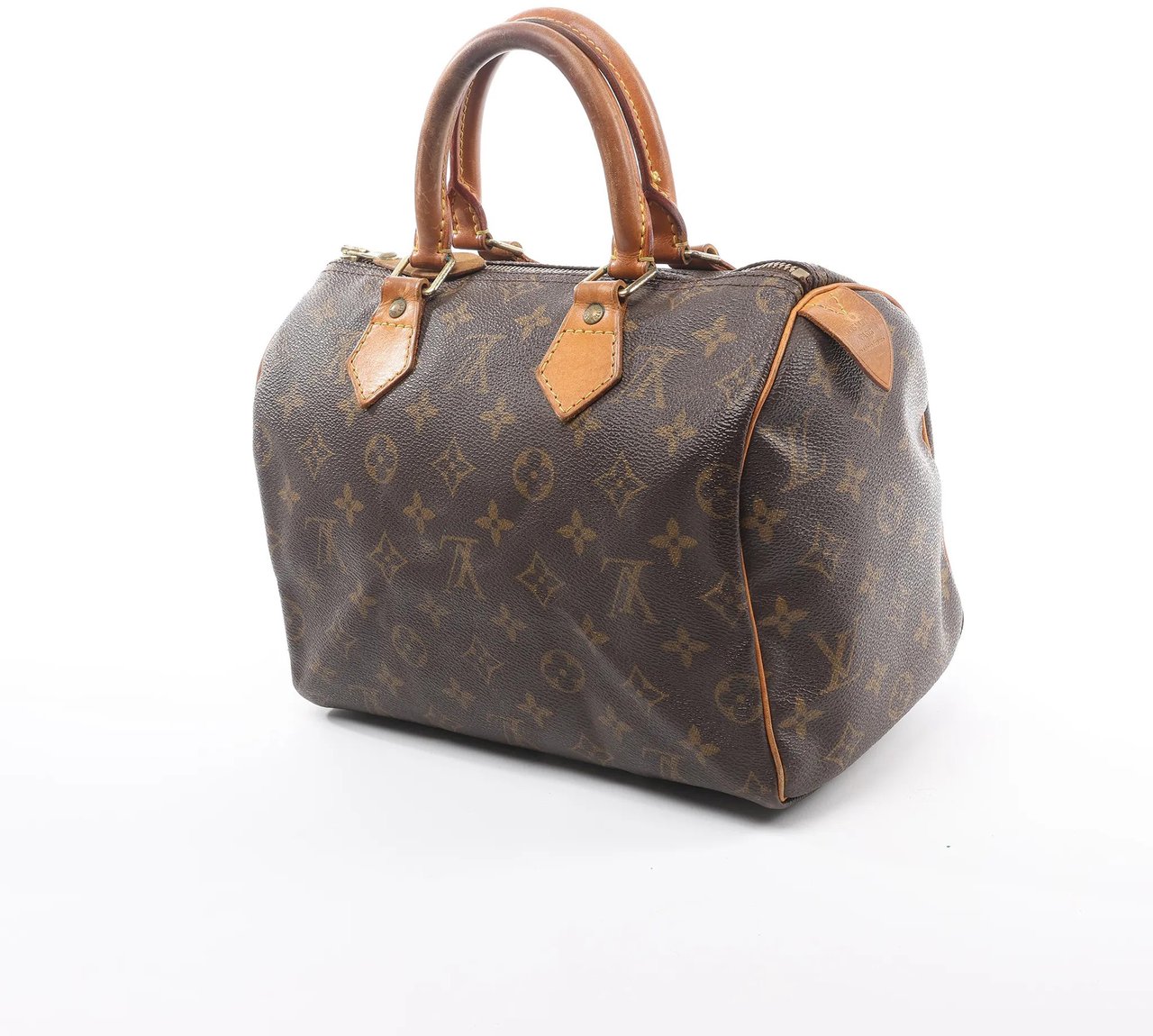 Louis Vuitton Louis Vuitton Speedy 25 Monogram Canvas Handbag in Brown M41528 Bruin