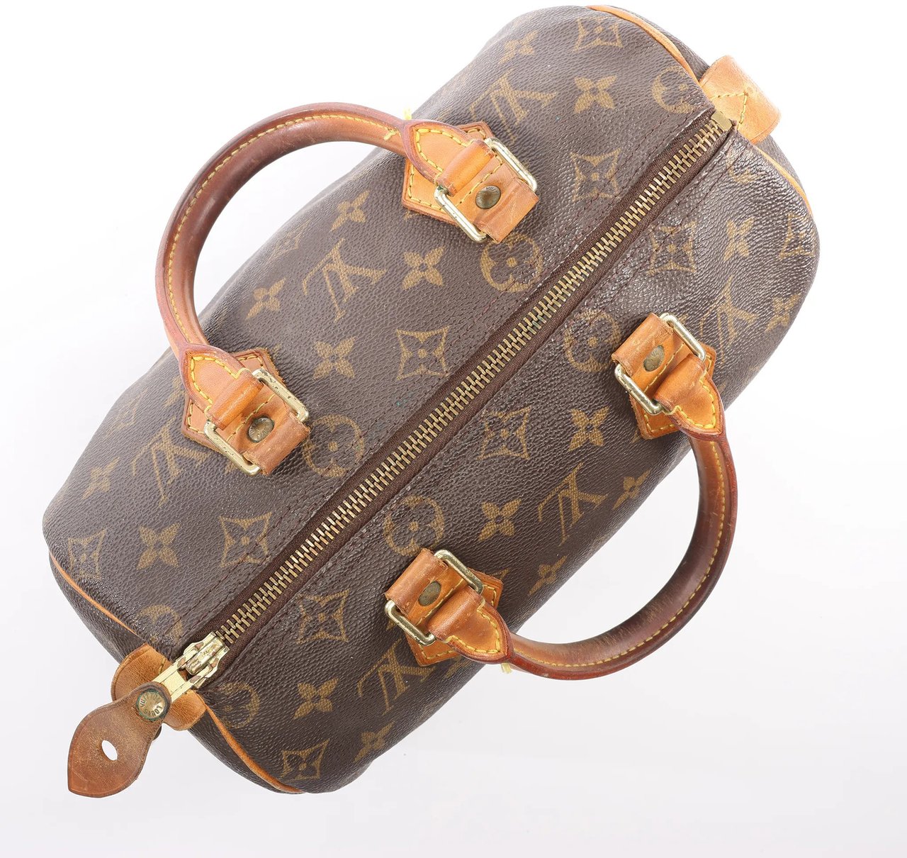Louis Vuitton Louis Vuitton Speedy 25 Monogram Canvas Handbag in Brown M41528 Bruin