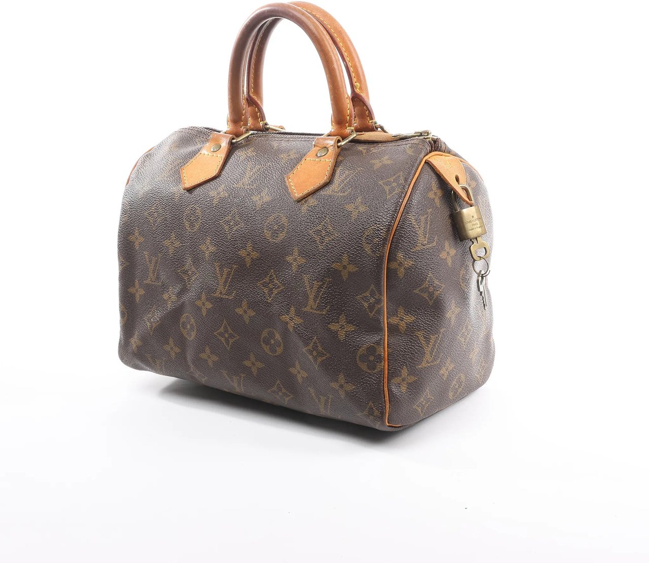 Louis Vuitton Louis Vuitton Speedy 25 Monogram Canvas Handbag in Brown M41528 Bruin