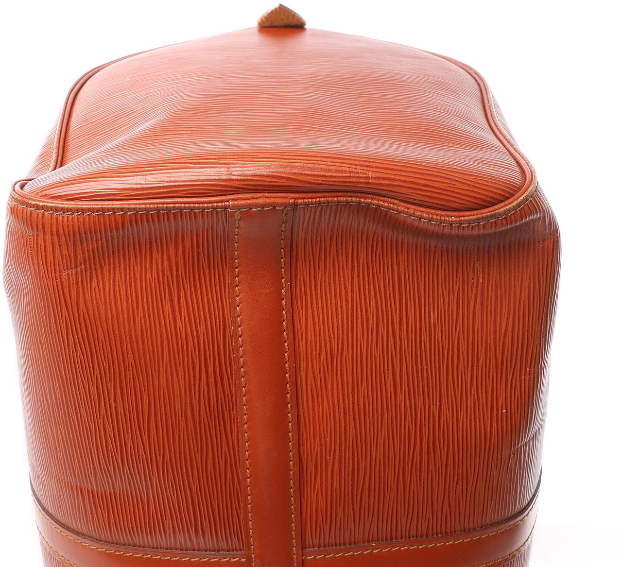 Louis Vuitton Louis Vuitton Keepall 45 Epi Leather Travel Bag in Brown M42978 Bruin