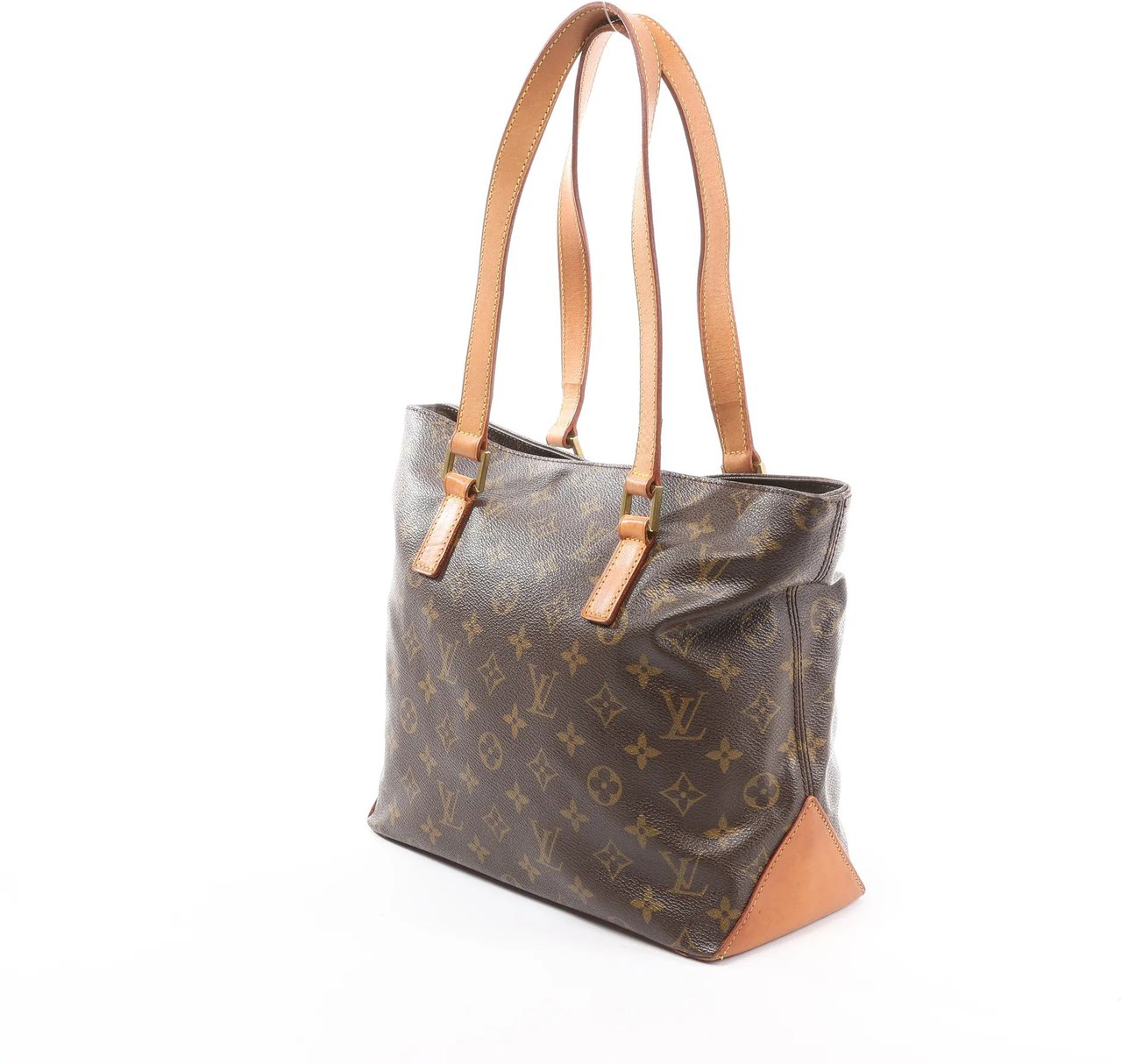 Louis Vuitton Louis Vuitton Cabas Piano Monogram Canvas Shoulder Bag in Brown M51148 Bruin
